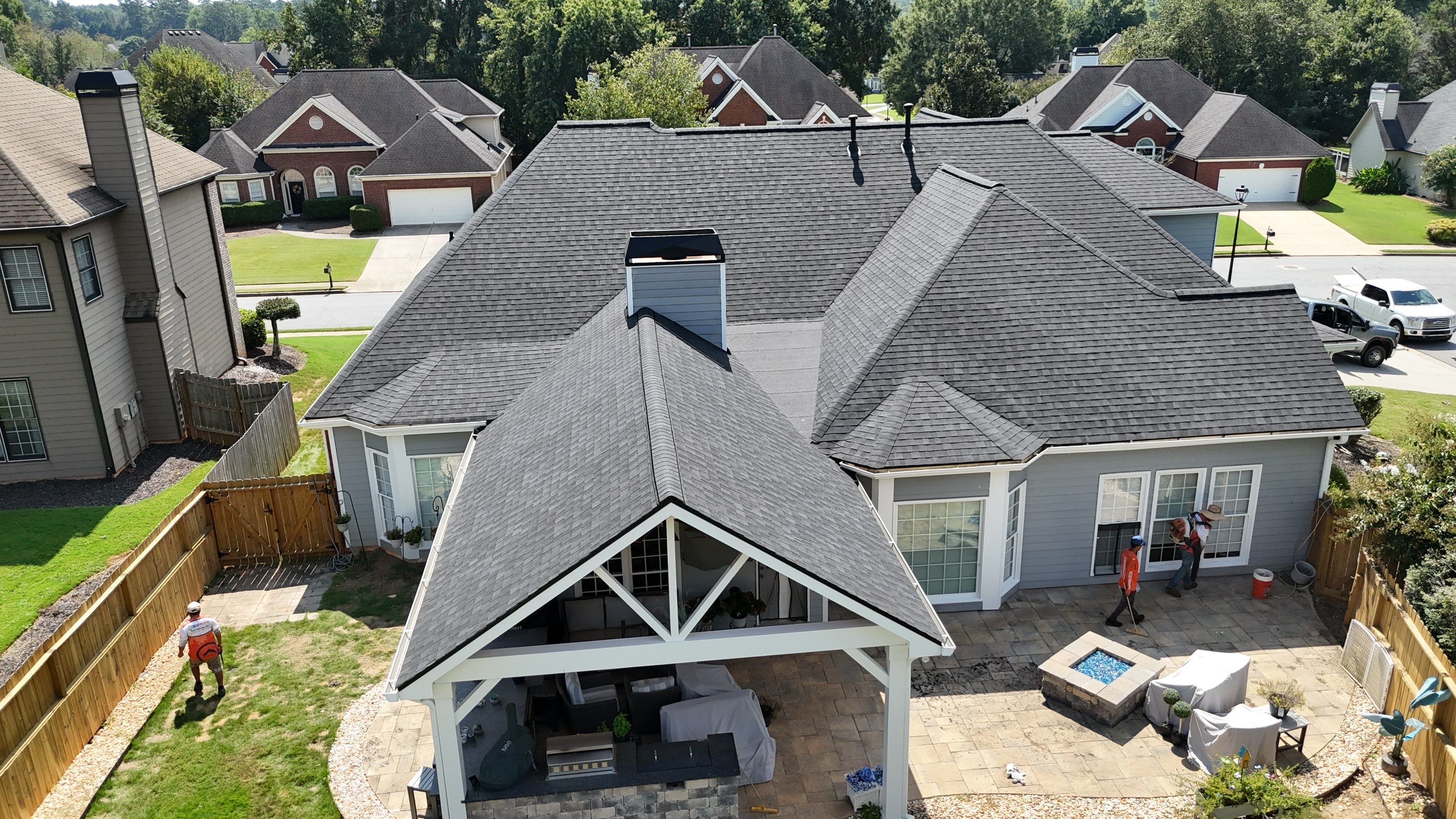 Suwanee, GA Roof Replacement CertainTeed Landmark Pro Charcoal by Reset Roofing