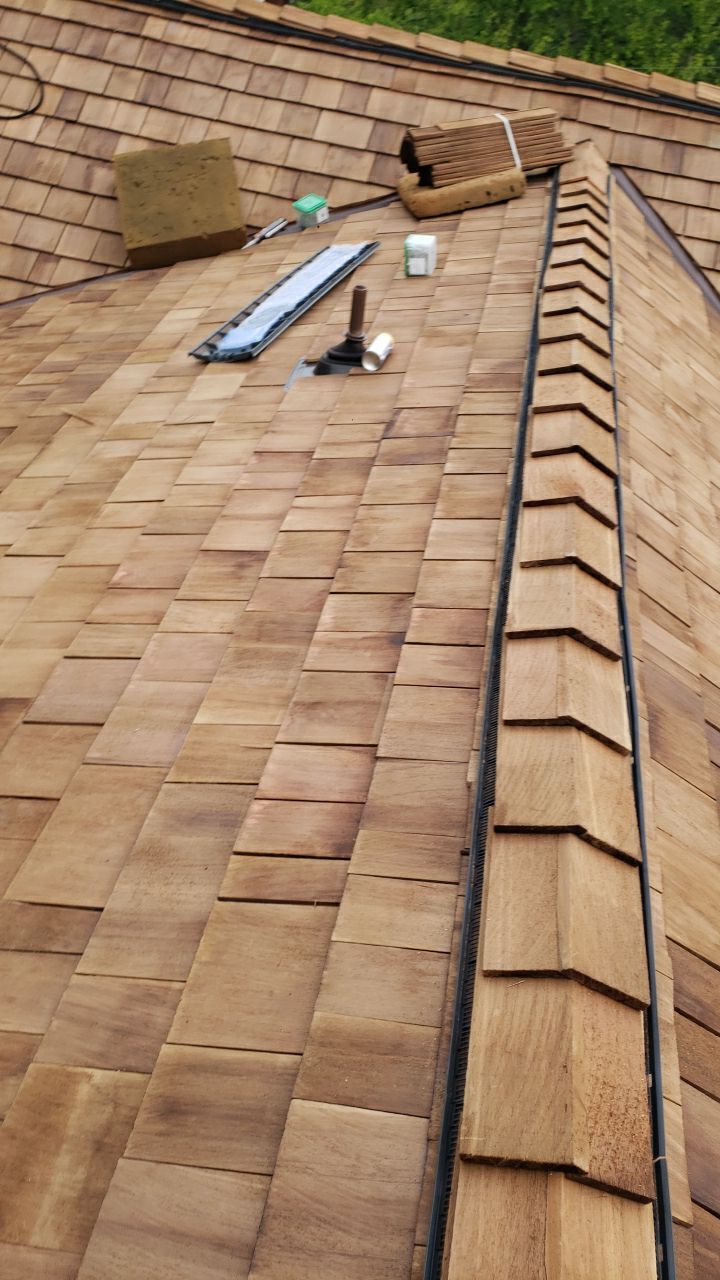 Gainesville Historic Structure: Western Red Cedar #1 Perfection G&R CCA Cedar Shakes by RM Banning, Inc.