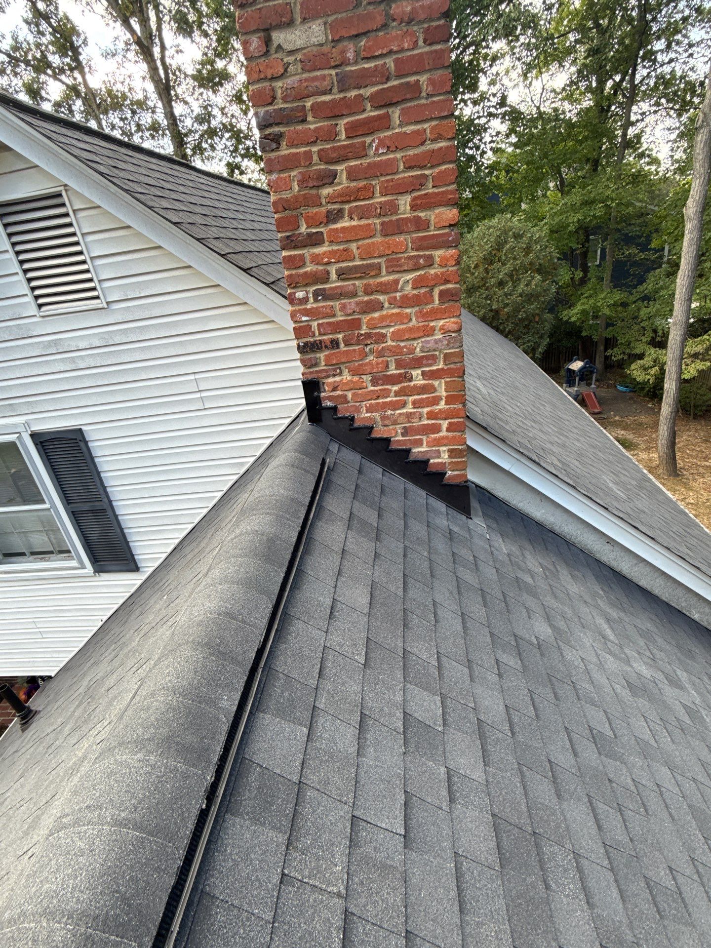 Falls Church: Residential Roof Replacement with CertainTeed Landmark in Moire Black  by RM Banning, Inc.