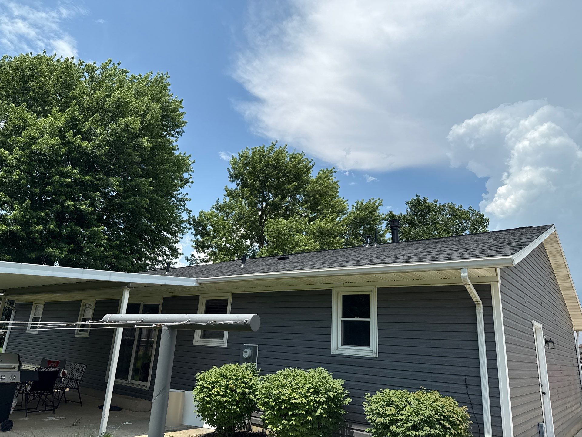 Residential Roofing Installation using GAF Timberline HDZ Charcoal by Nitro Roofing and Construction