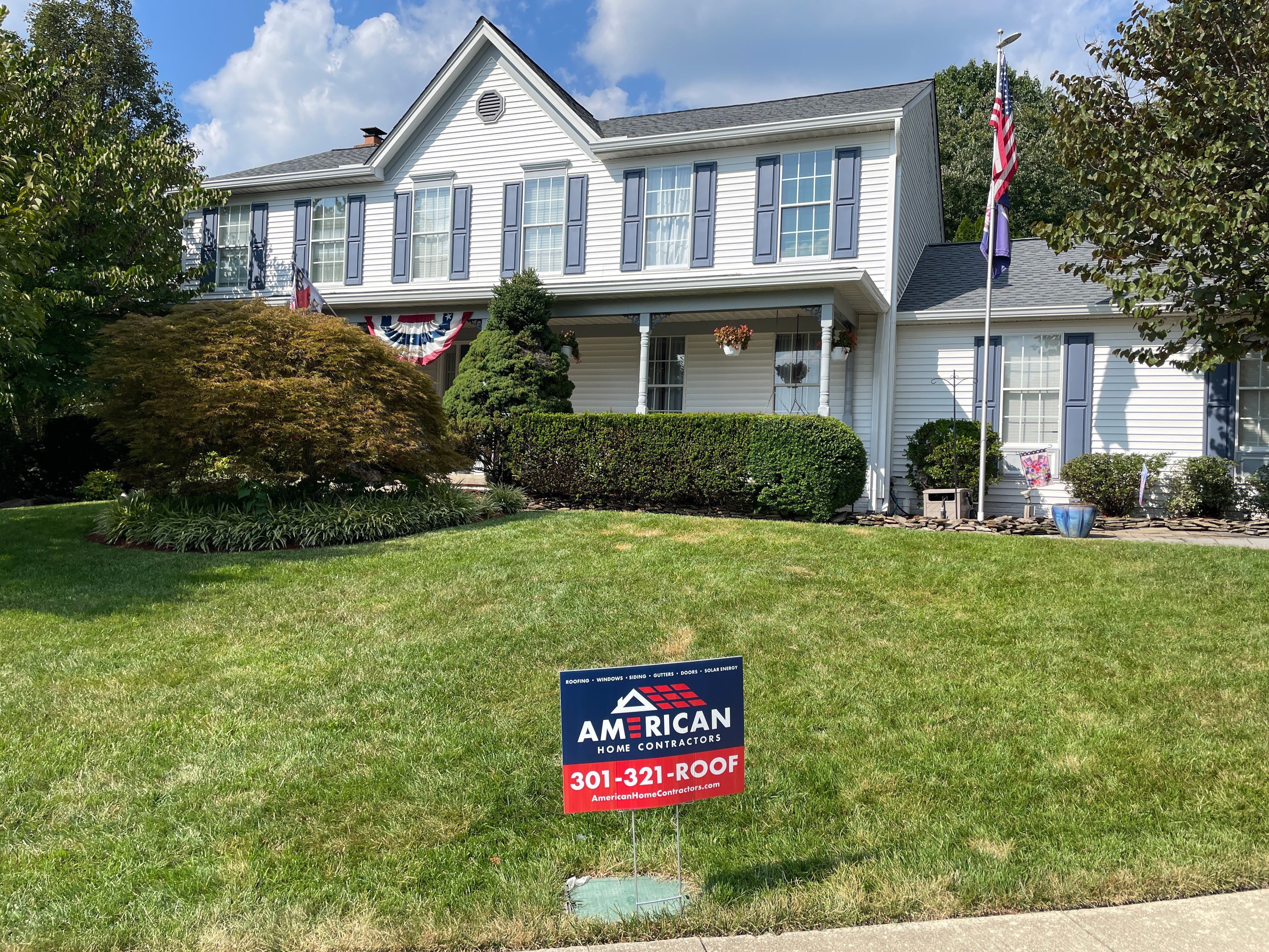 New Roof, Gutters, Shutters in Centreville, VA by American Home Contractors
