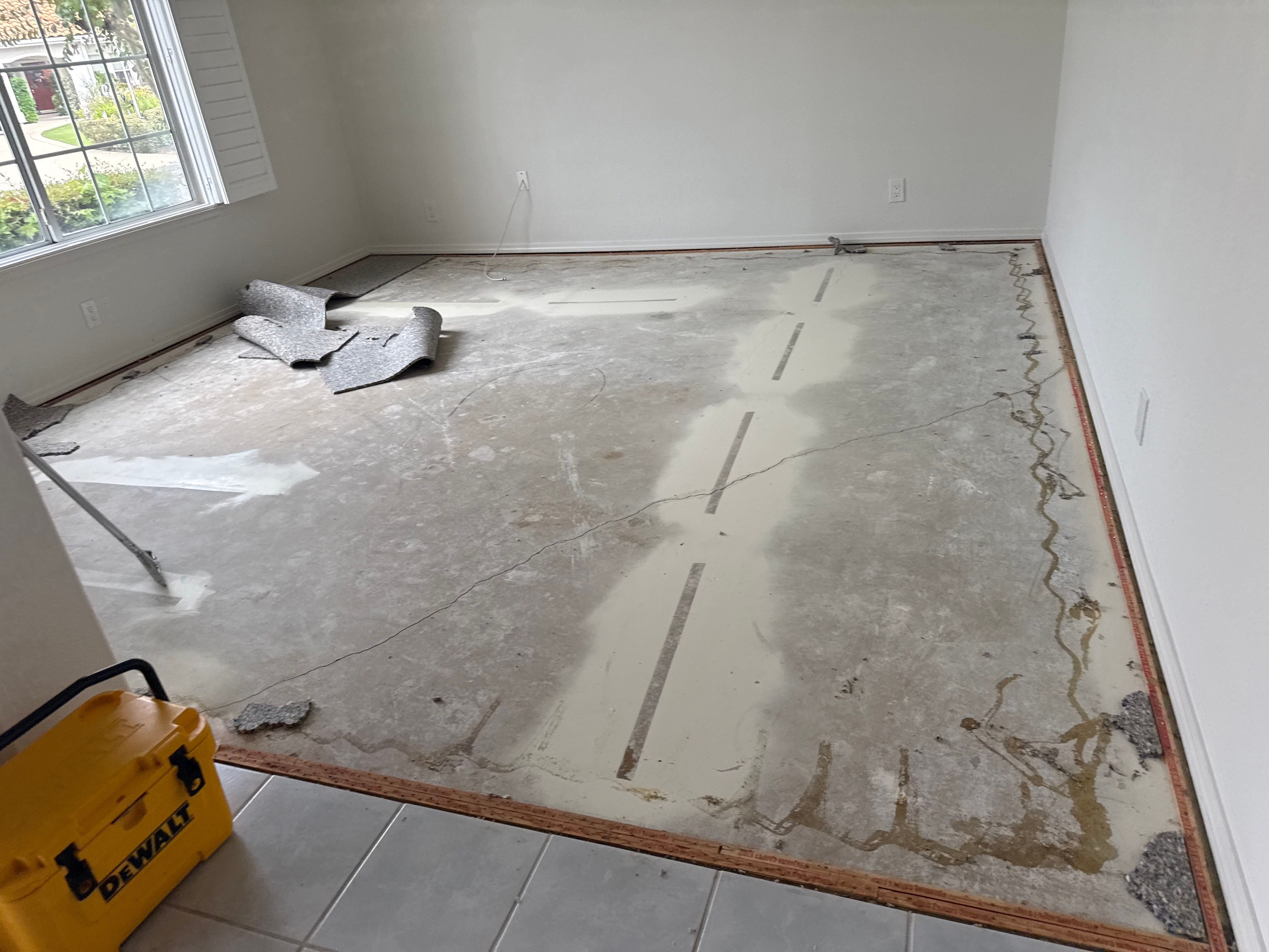 Custom Red Oak Hardwood Floor Installation and Finishing in Roseville by Footprints Floors South Sacramento