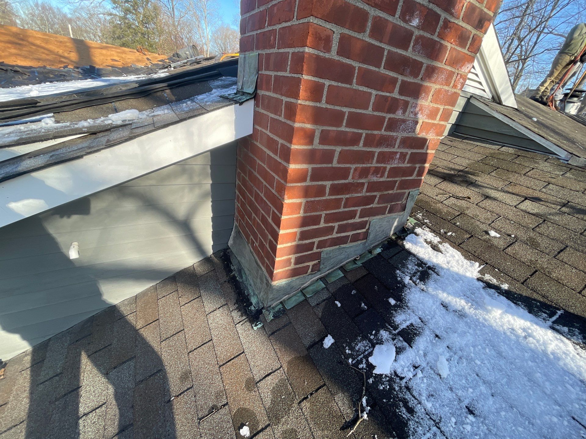 Residential Roofing Installation using Owens Corning Duration Estate Gray by A Plus Exterior