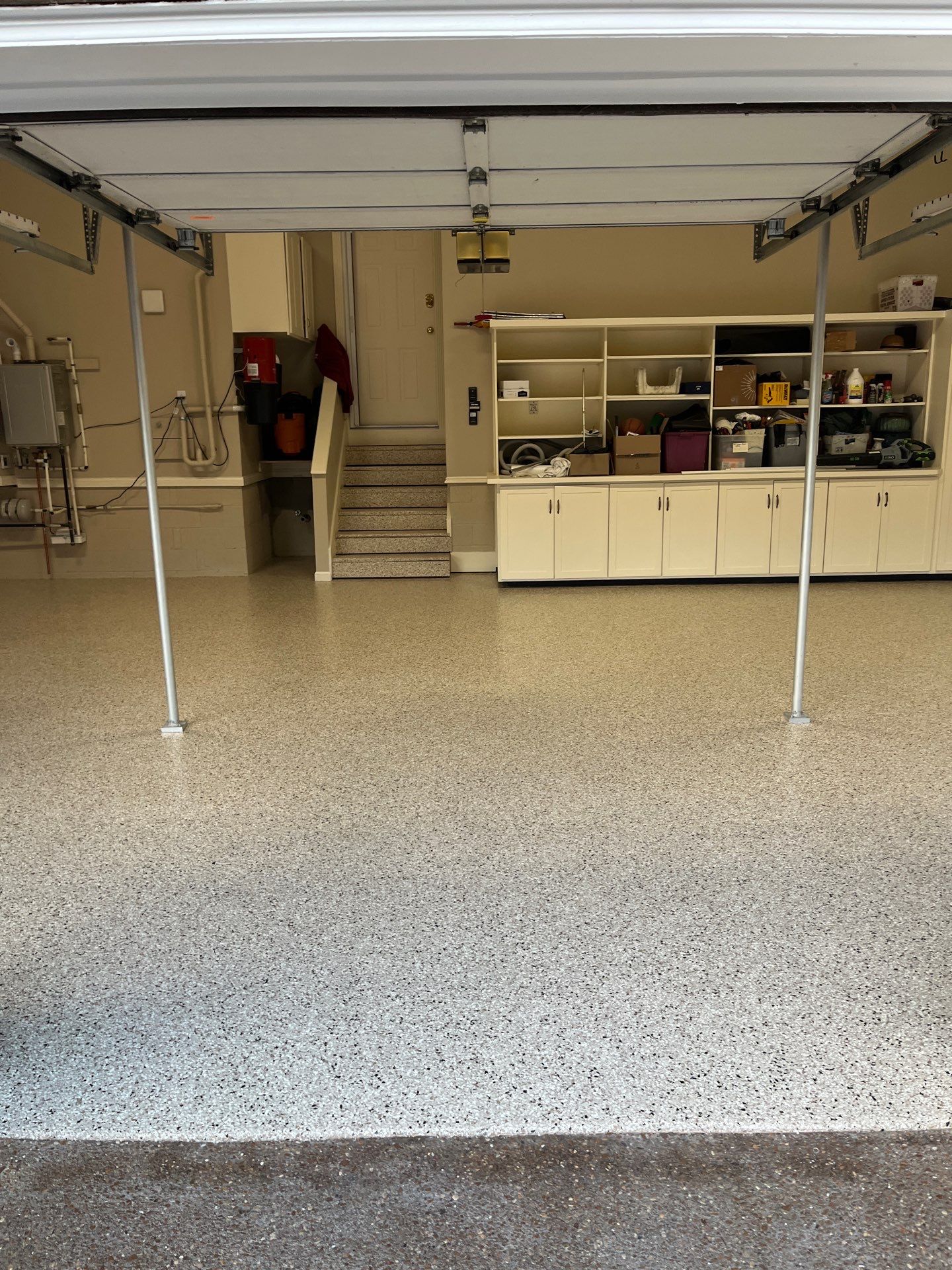Garage Floor Coating using Shoreline by My Garage Floor Guys