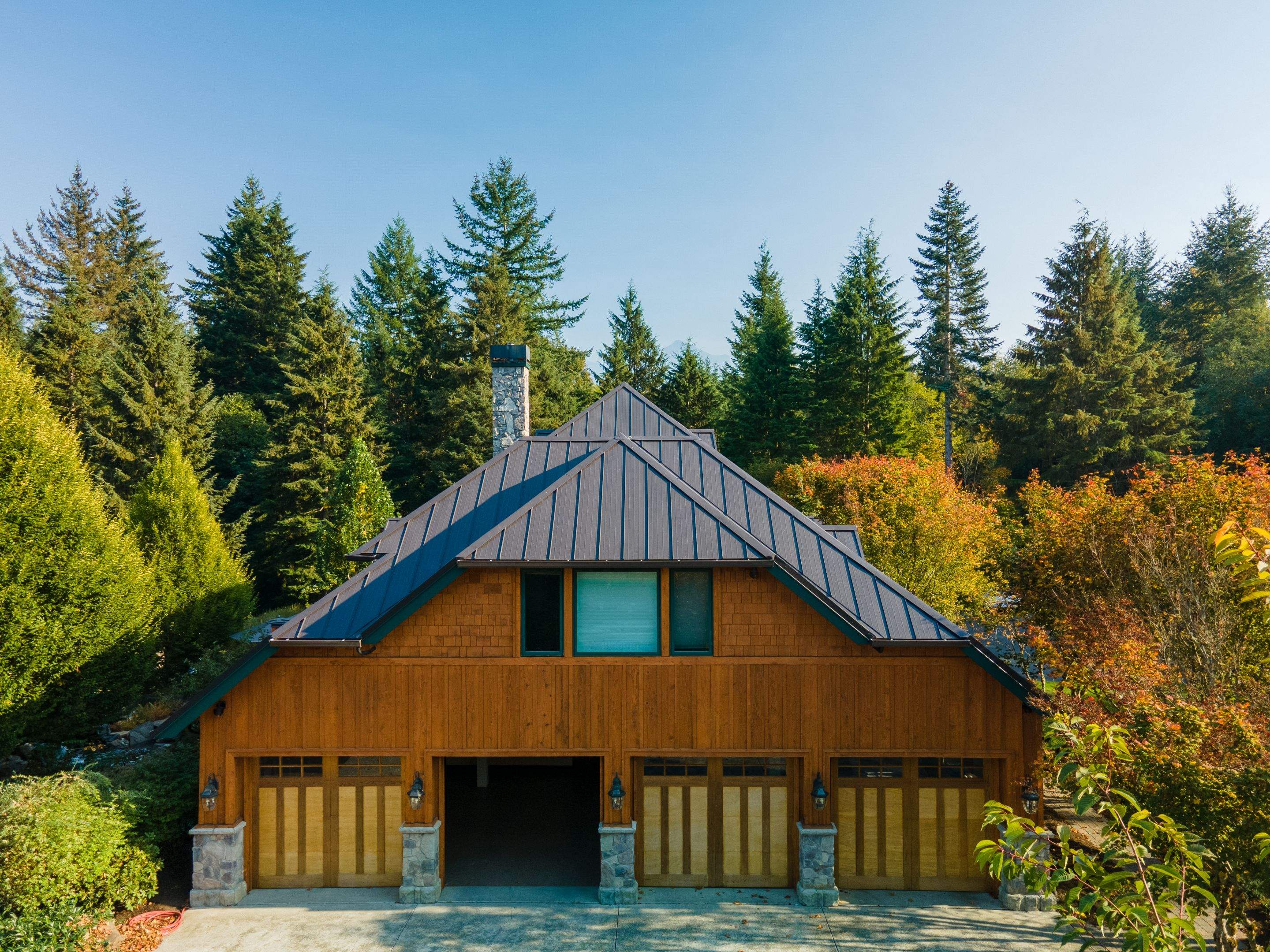 North Bend | Metal Panel Roof Project by Roofscapes NW