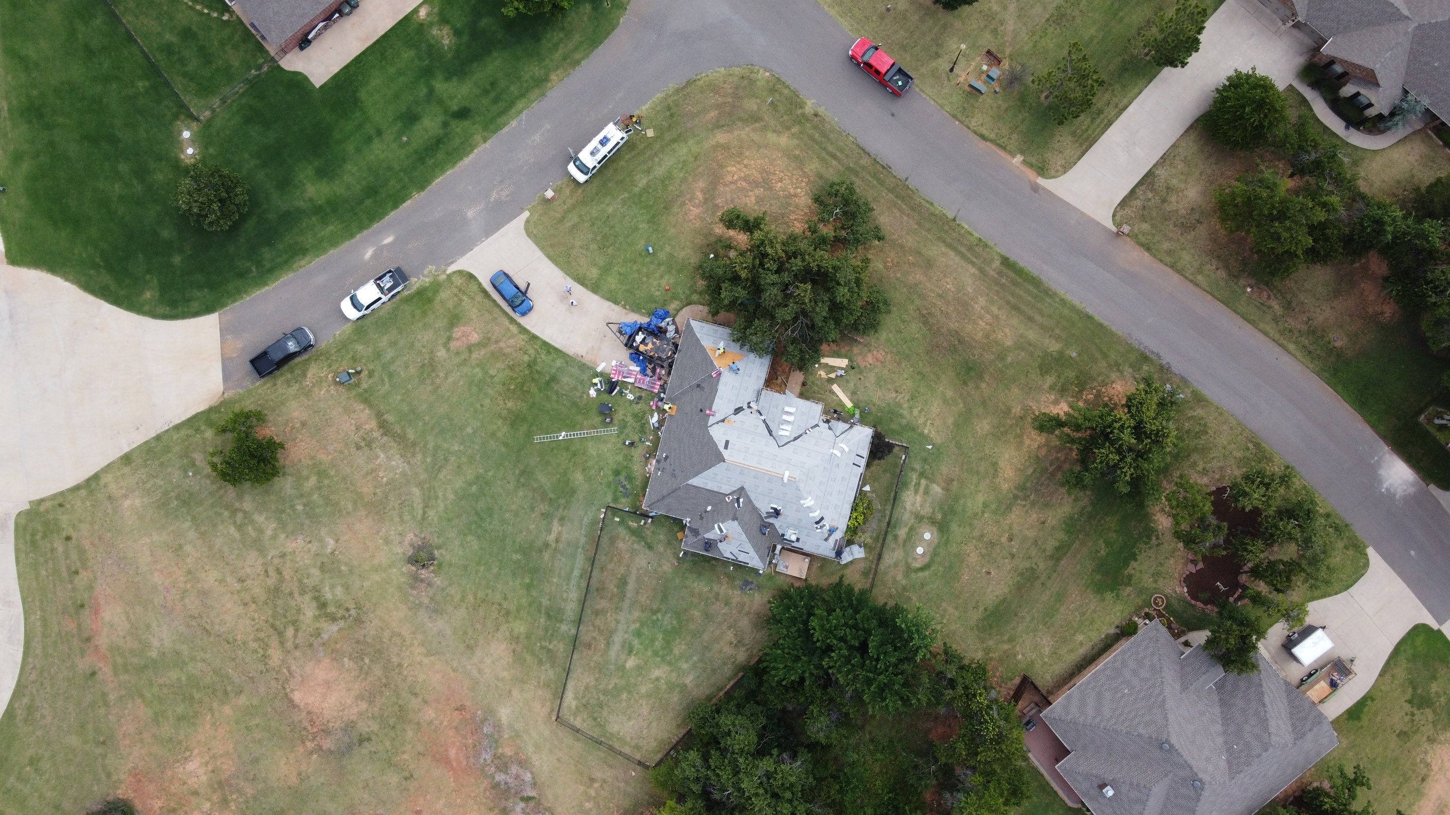 Residential Roofing Installation using GAF Natural Shadow  by A & H Roofing and Contracting