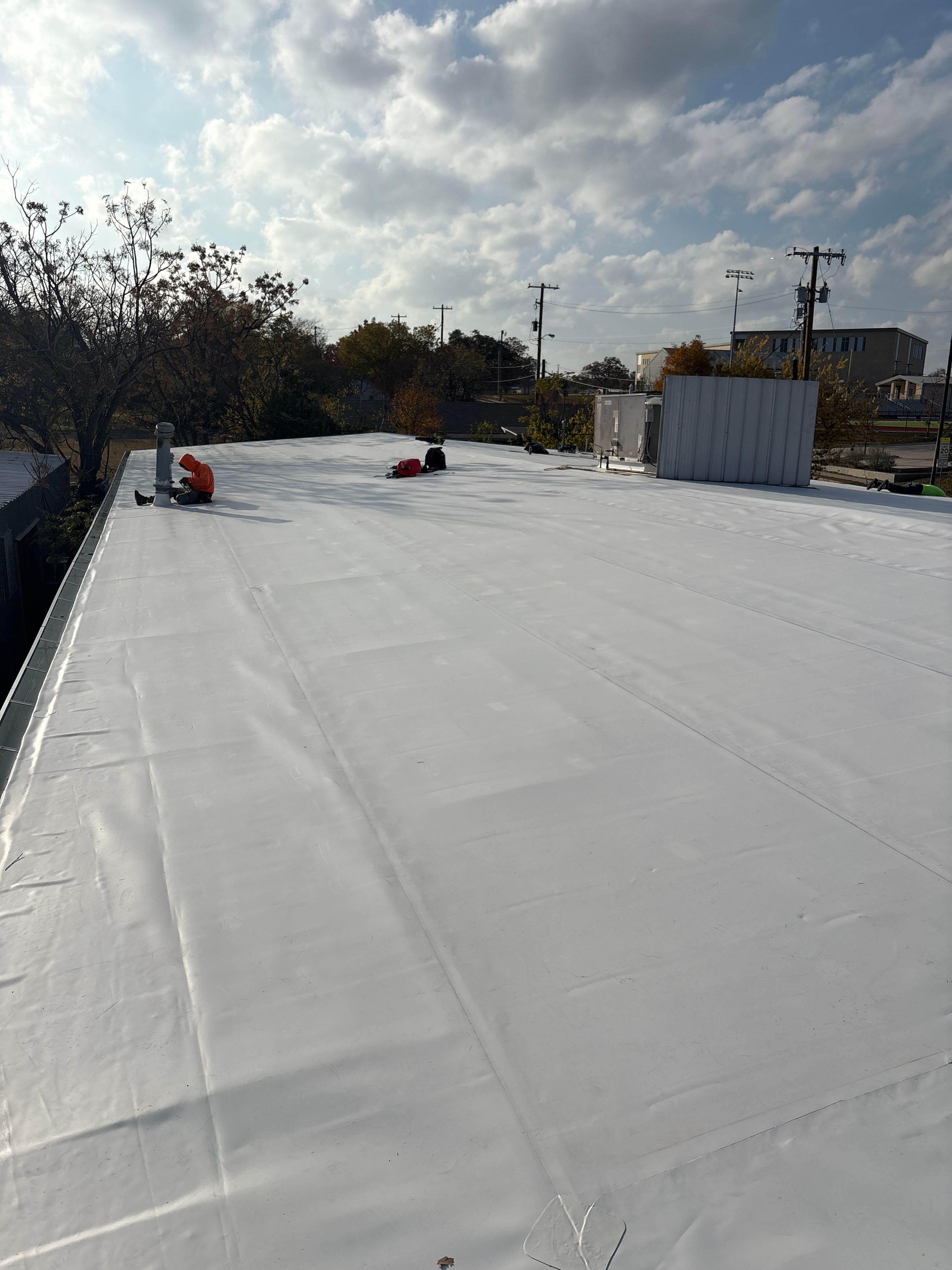 Project in Round Rock by Hartland Roofing & Construction