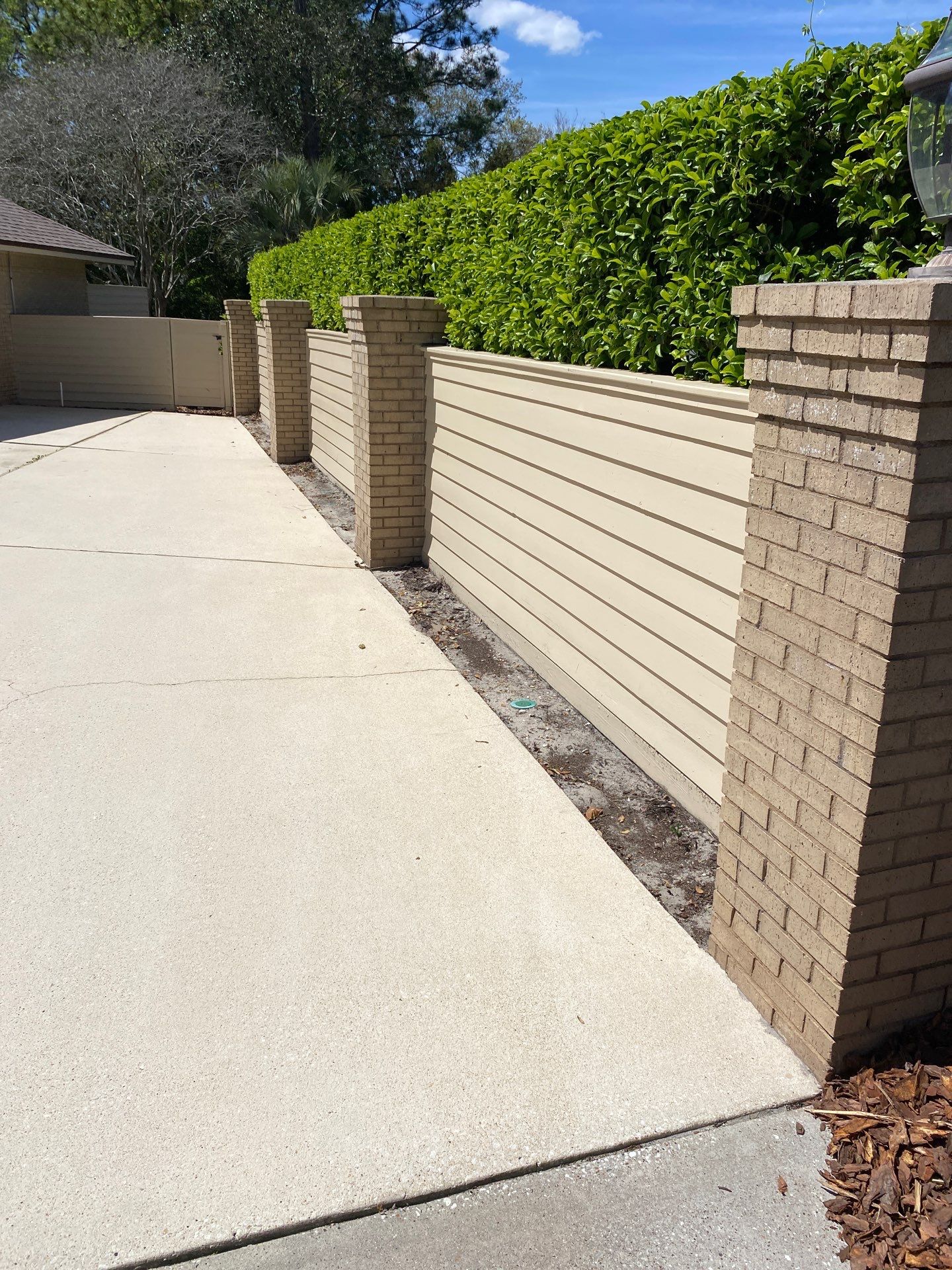 Deerwood Resident | Pine Bark Install by ProGreen Services
