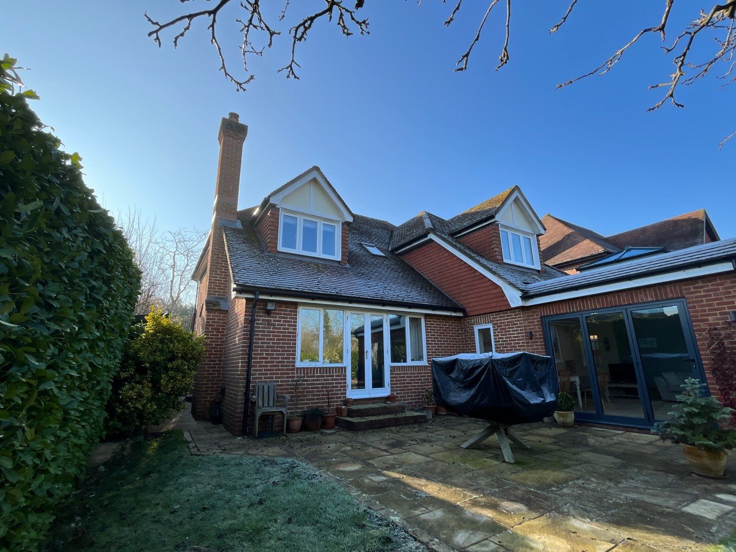 Exterior Clean - Roof - Patio - Driveway using Honda 15lpm Low Pressure Washing Machine by Ges Exterior Cleaning ltd