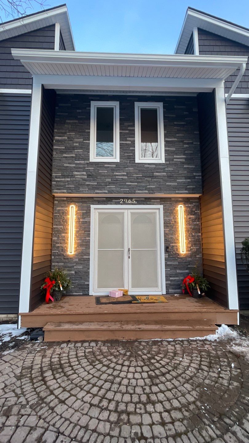 CertainTeed Monogram D5 Slate + Owens Corning Duration Colonial Slate by 180 Contractors
