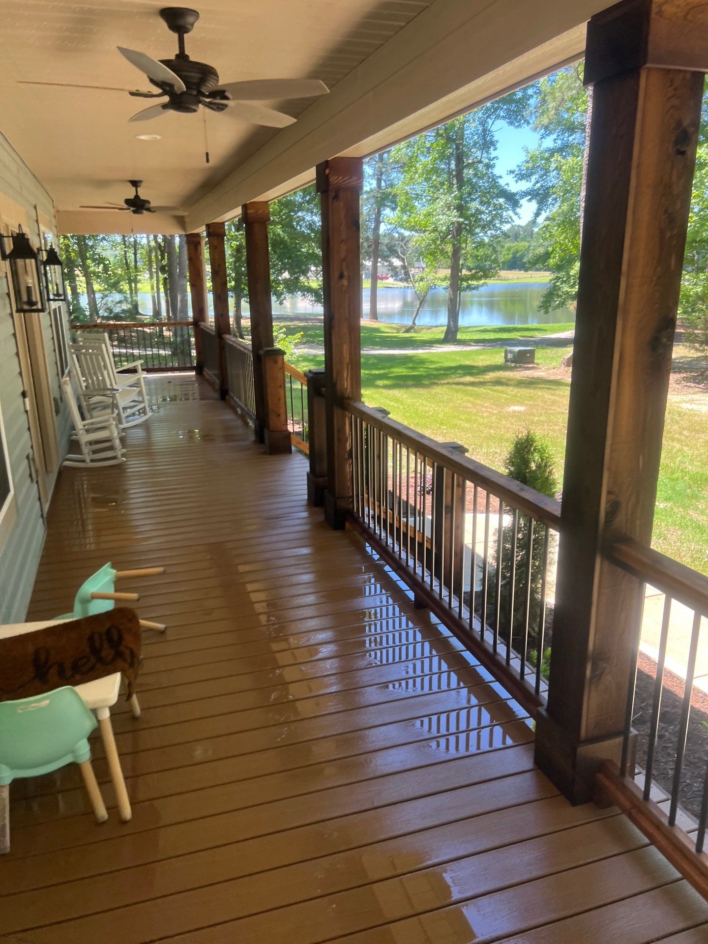 Deck using Wood Sealant by DuraSeal