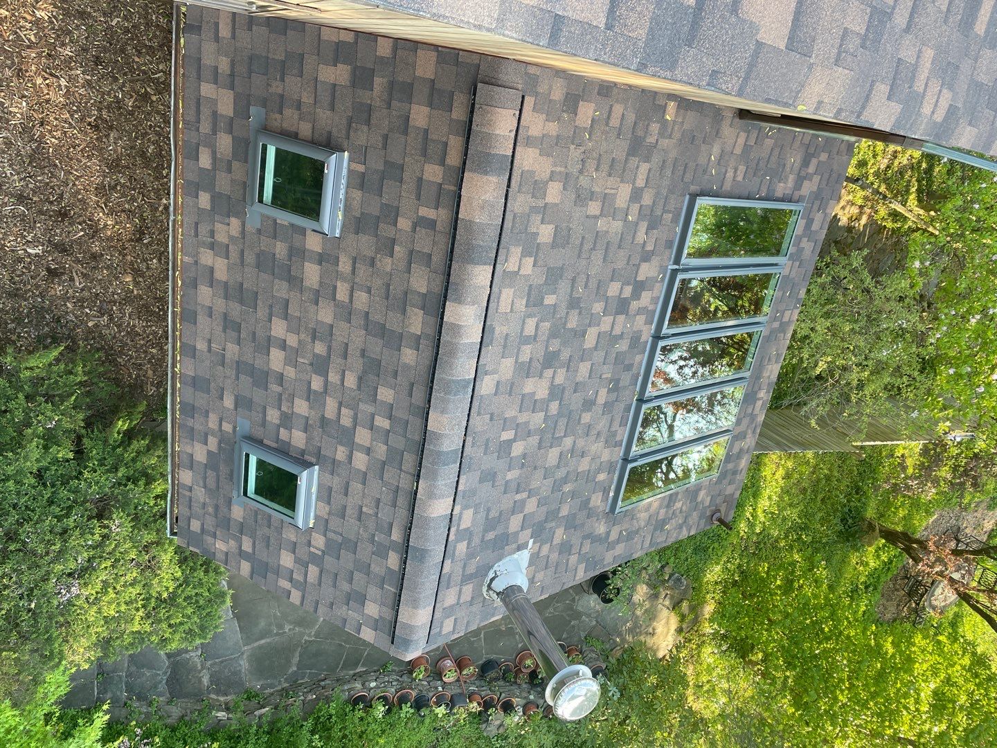 Roof Replacement w/ Skylights in Baltimore, MD (IKO Dynasty) by American Home Contractors