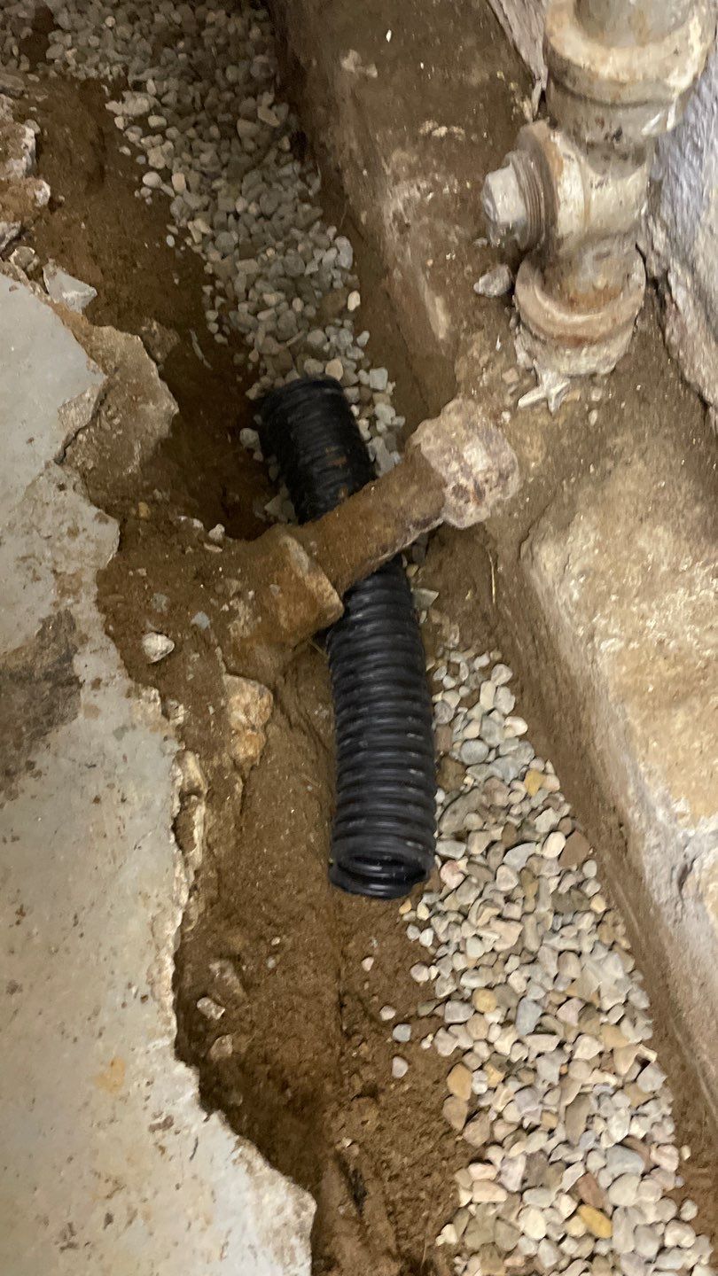 Interior Drain Tile & Yard French Drain in St. Paul, MN by Waterproofing Northeast