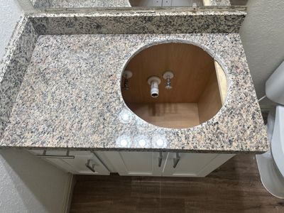 Granite Bathroom deep stain removal in Mobile