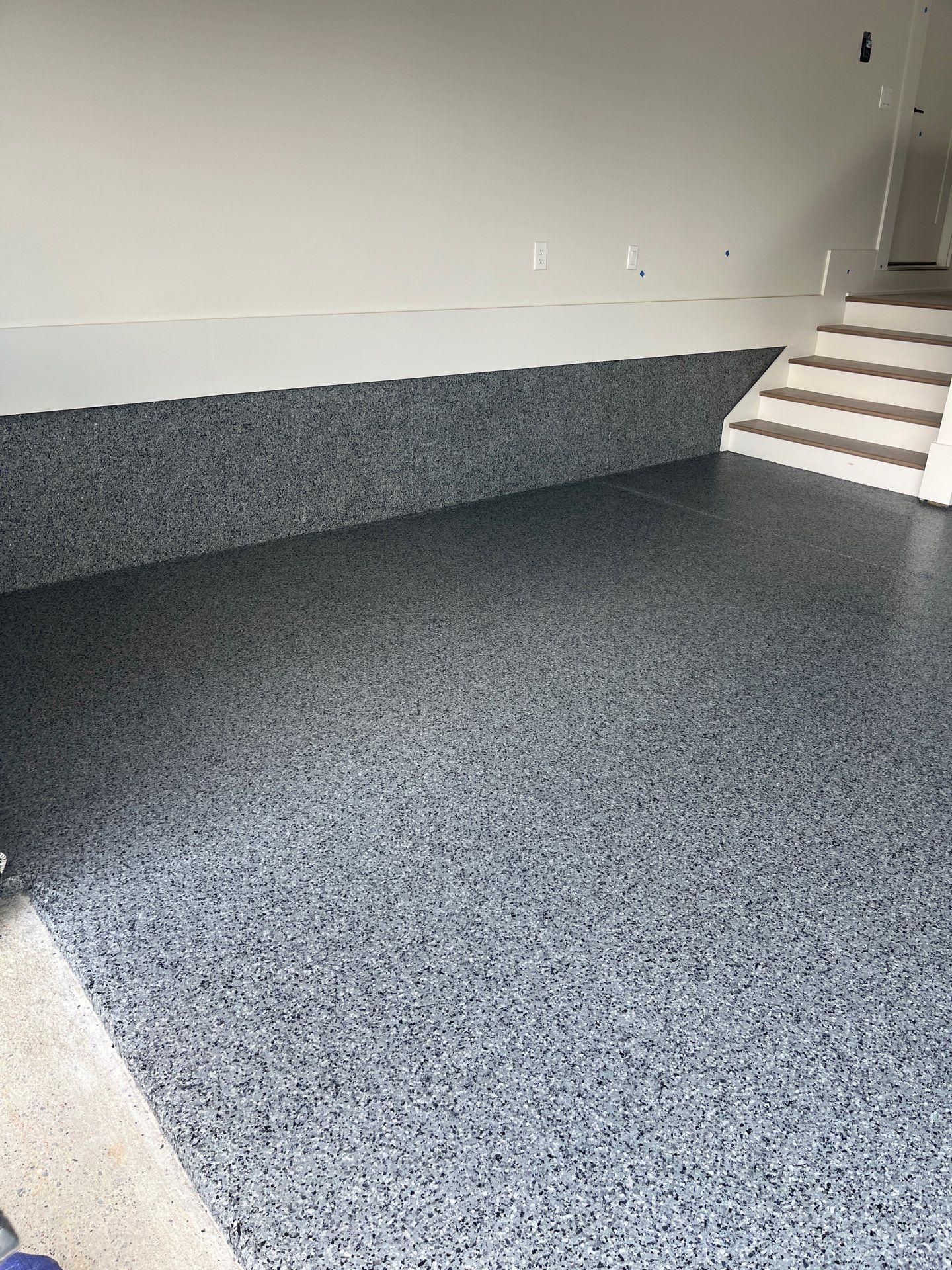 Garage Floor Coating using Nightfall by My Garage Floor Guys