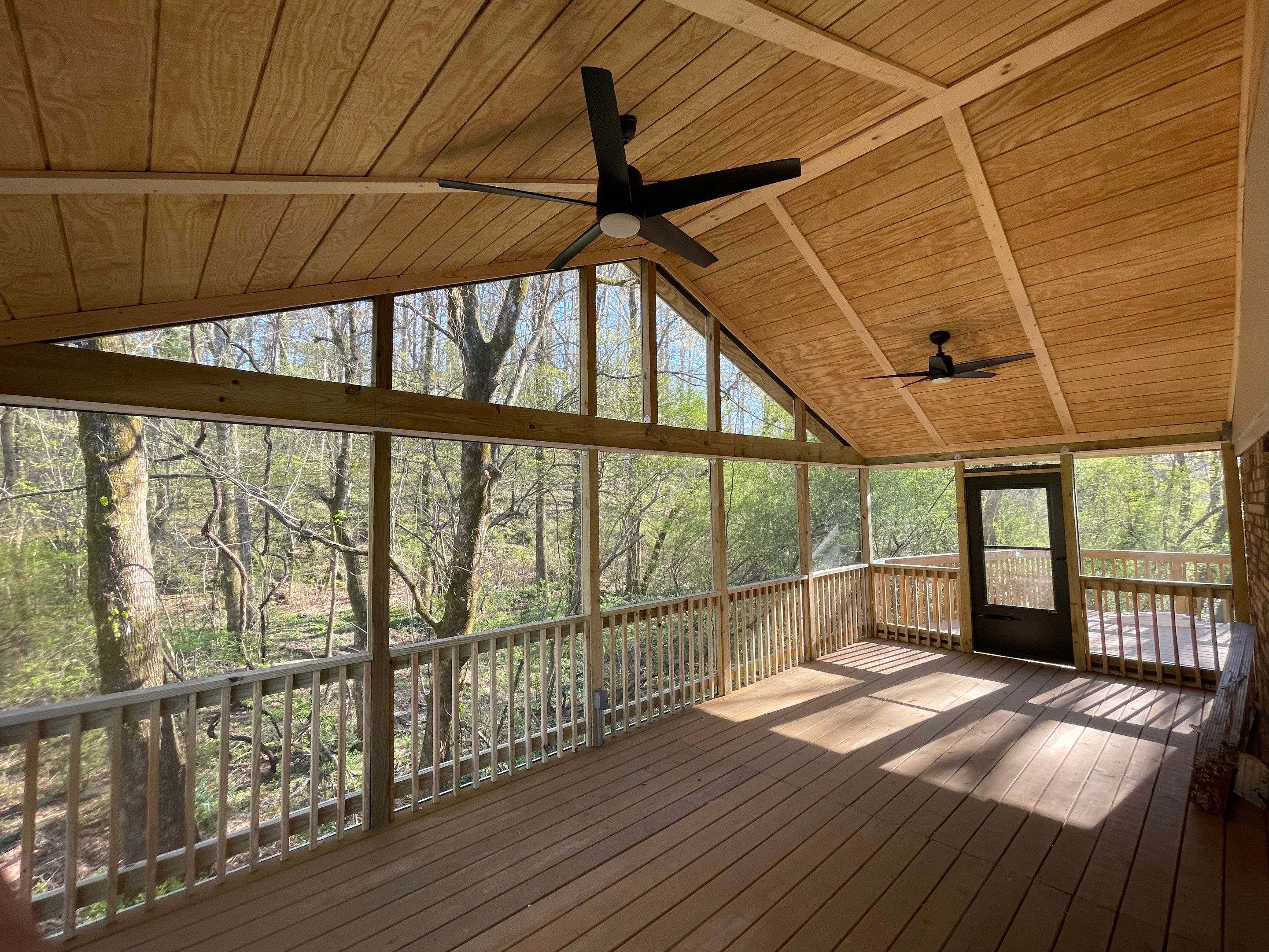 Mountain Brook - Covered Porch by Pillar and Pine