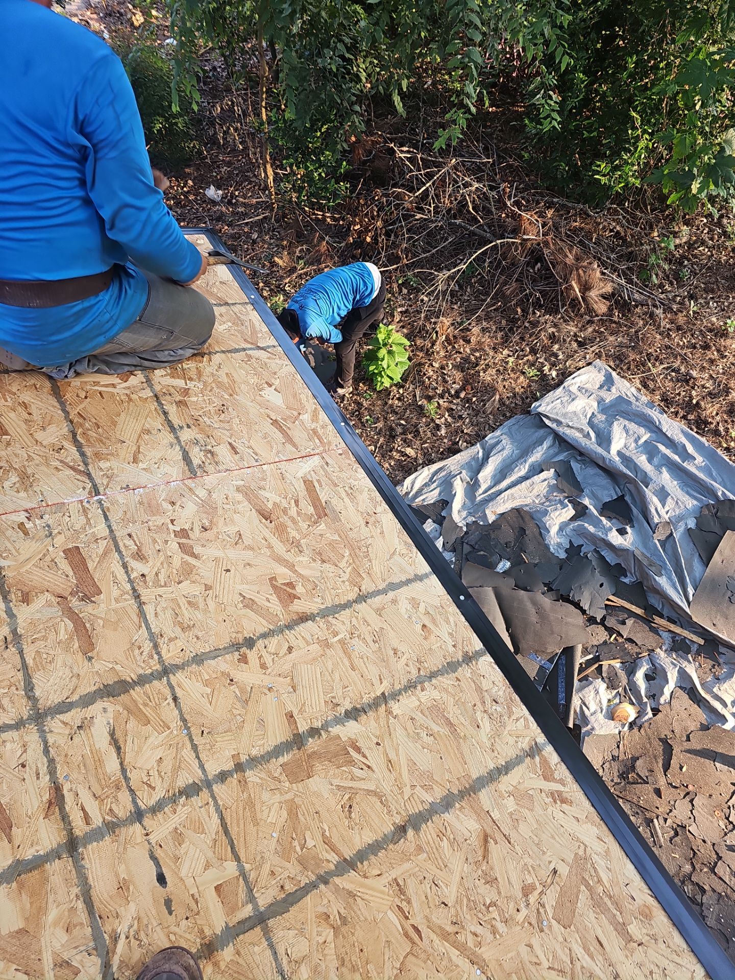Residential Roofing Installation using Owen's Corning Duration (Lifetime) Shingles by Roof Repair Company