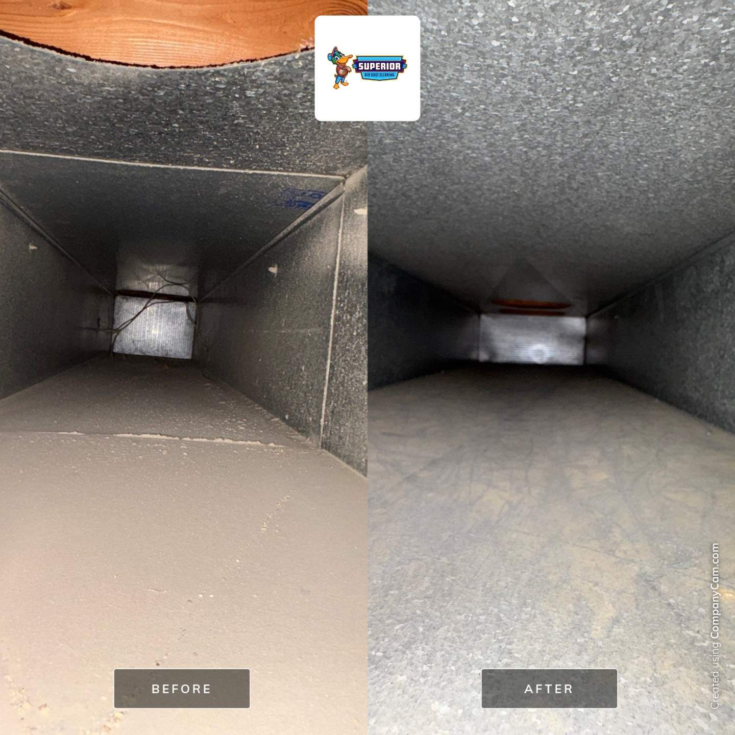 Air Duct Cleaning With a Vacuum Truck in Salem, OH by Superior Air Duct Cleaning