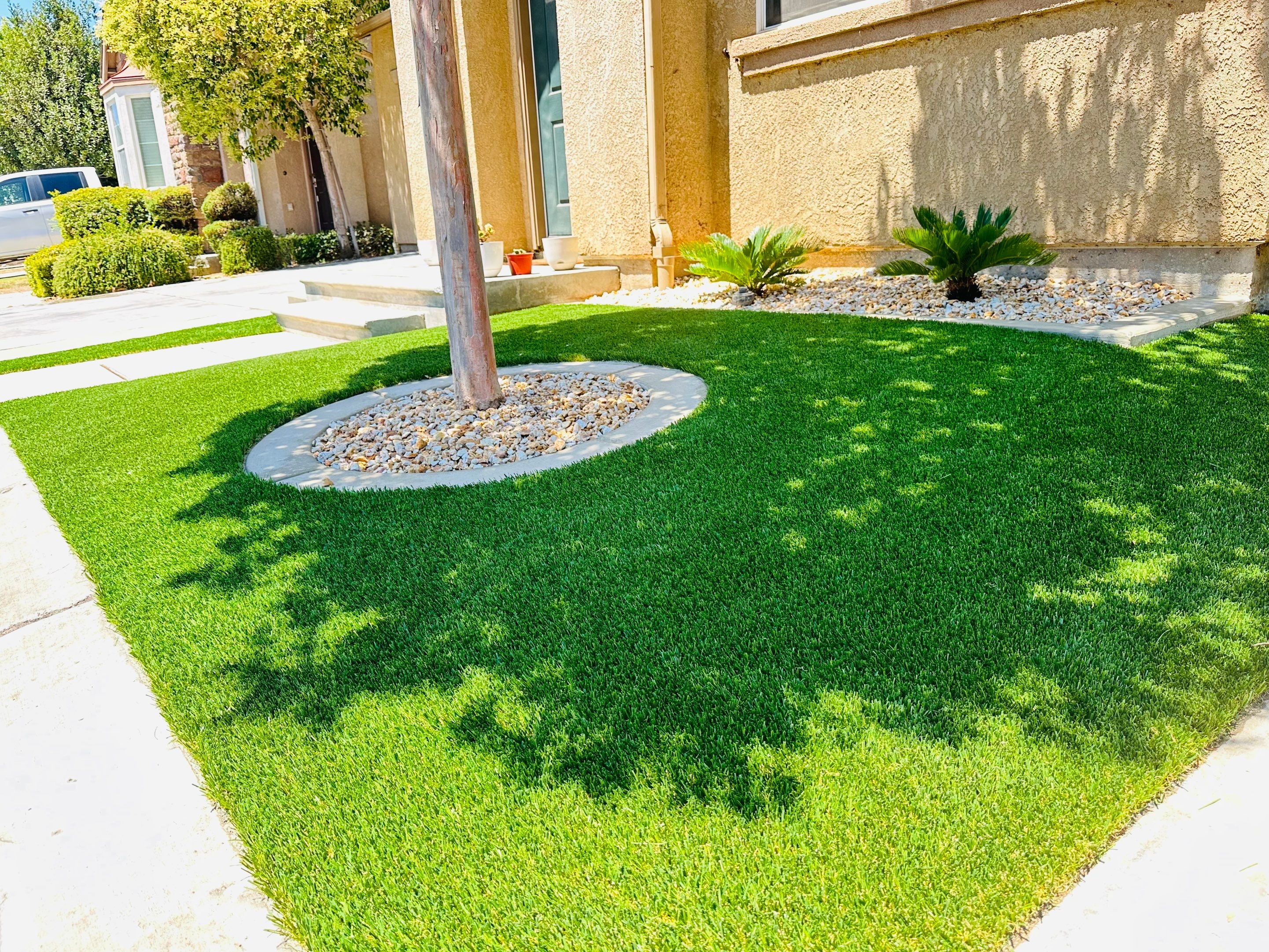 SYNTHETIC GRASS IN FRESNO CA by SAVING PRO LANDSCAPING INC