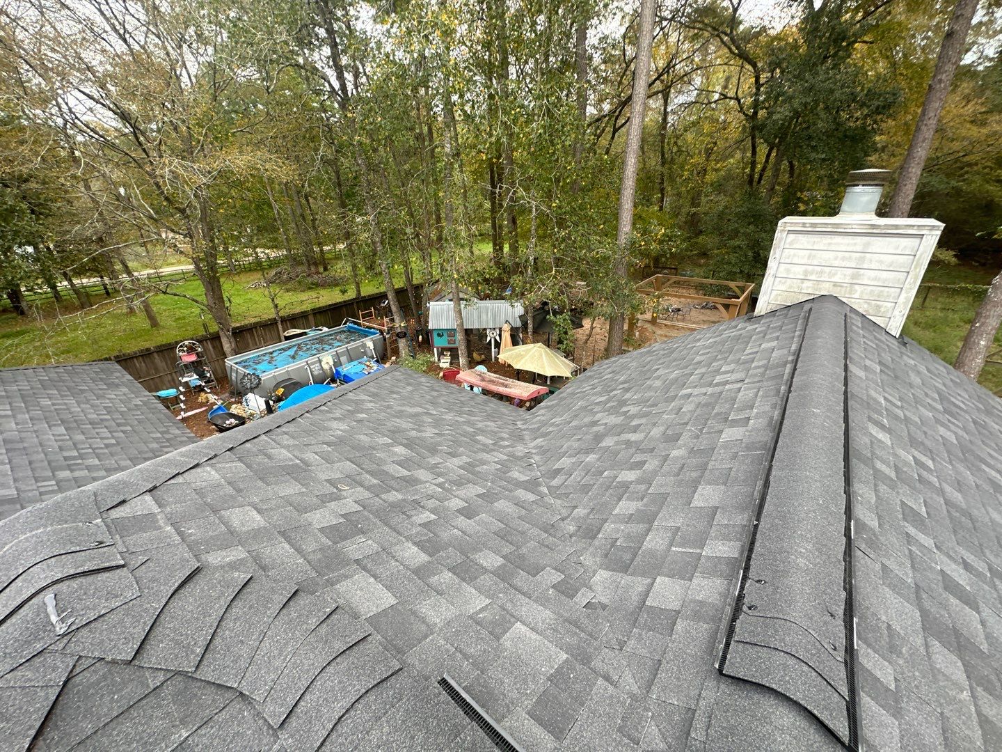 Residential Roofing Installation using Owen's Corning Duration (Lifetime) Shingles by Roof Repair Company