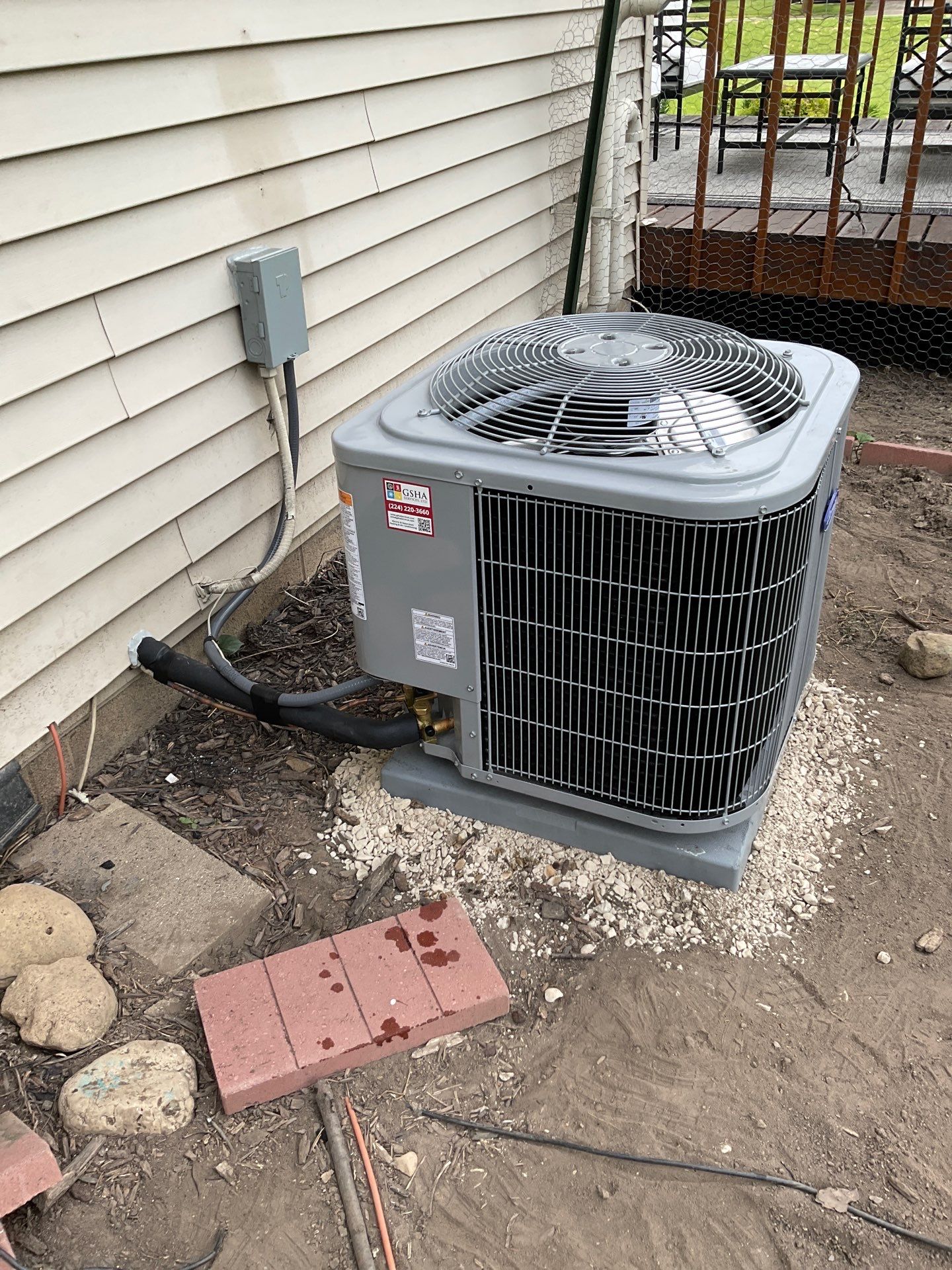 Carrier Central HVAC Installation by GSHA Services LTD