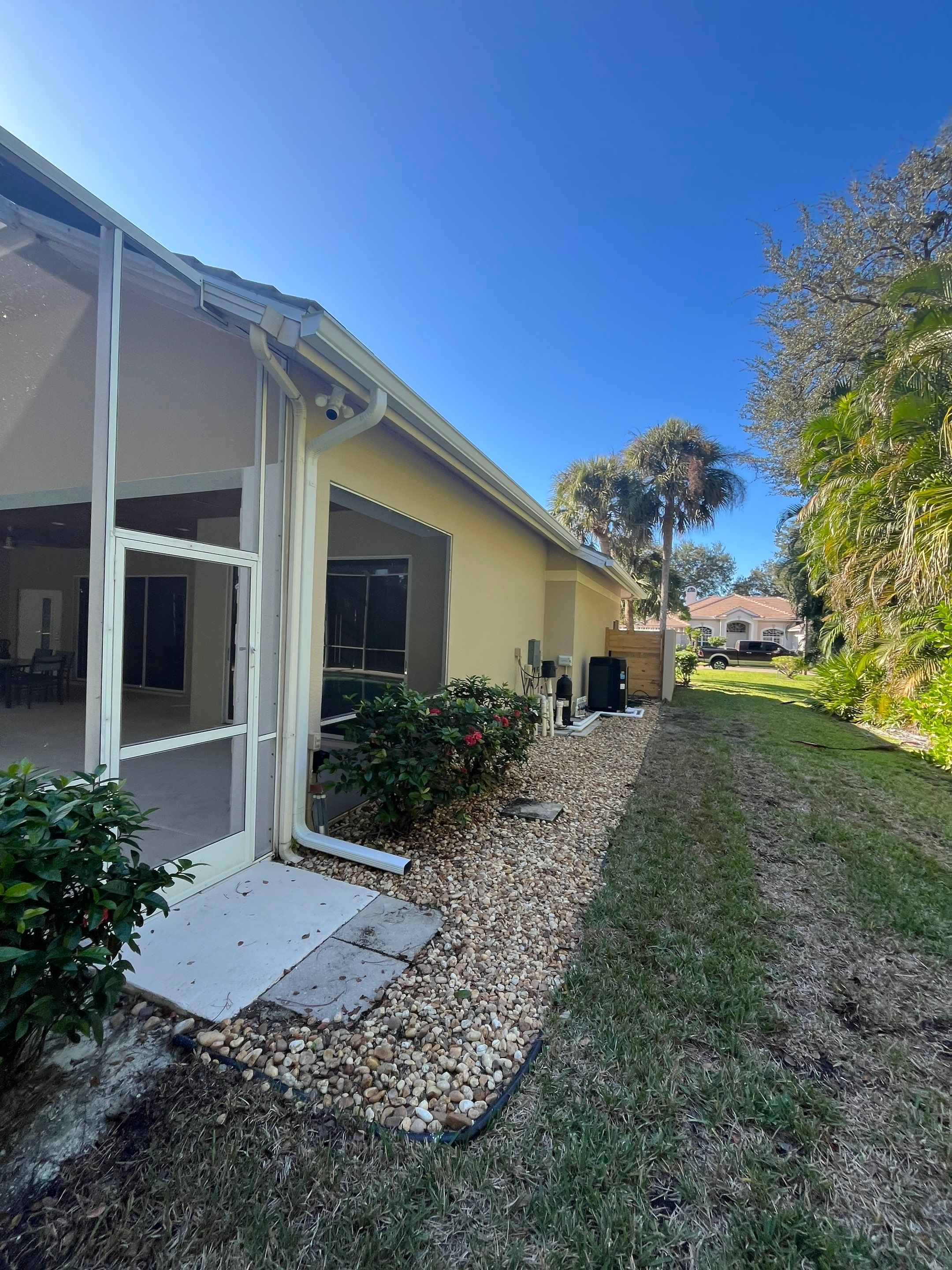 K-Style Seamless Gutter Installation using 6 Inch Seamless Gutters in Bonita Spring FL by Gutter Professors