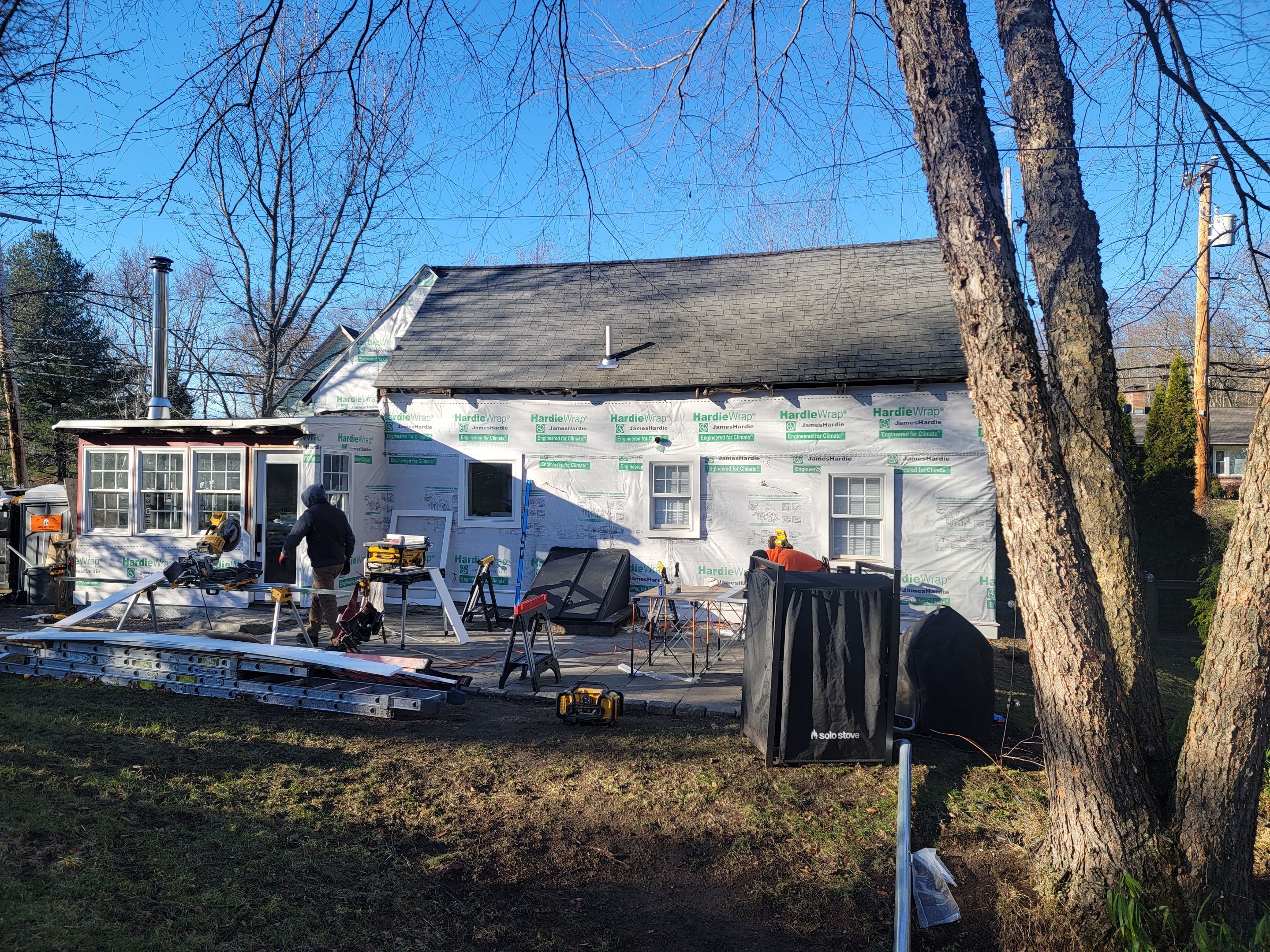 Siding Installation using James Hardie by UBrothers Construction