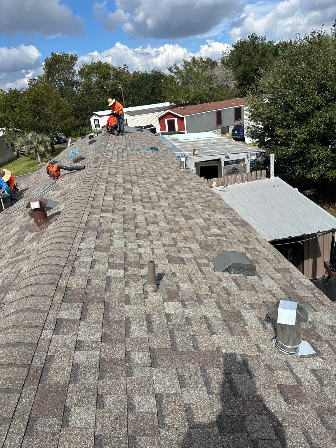 Residential Roofing Repair using Owen's Corning Duration (Lifetime) Shingles by Roof Repair Company