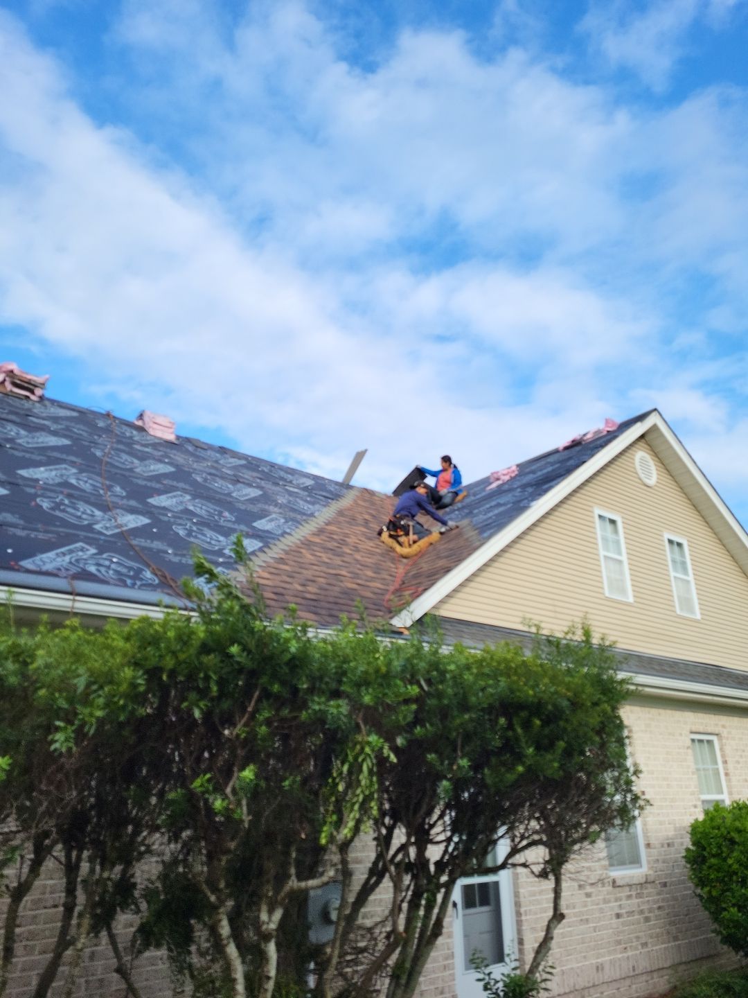Residential Roofing Installation using Rhino Roof in Leland, NC by RGR Construction and Roofing, LLC