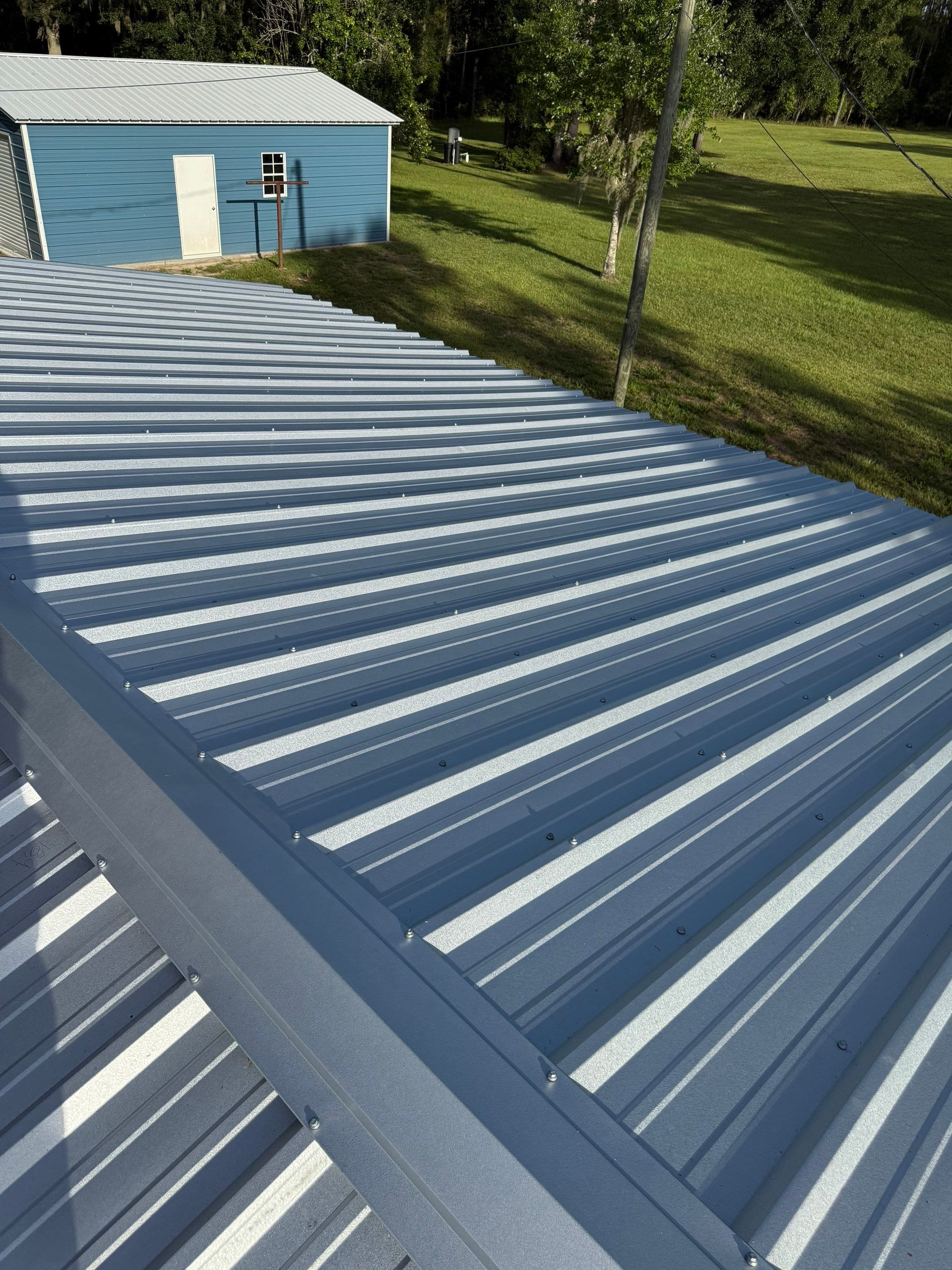 Metal Roofing Company in Trenton, Florida by Brehm Roofing