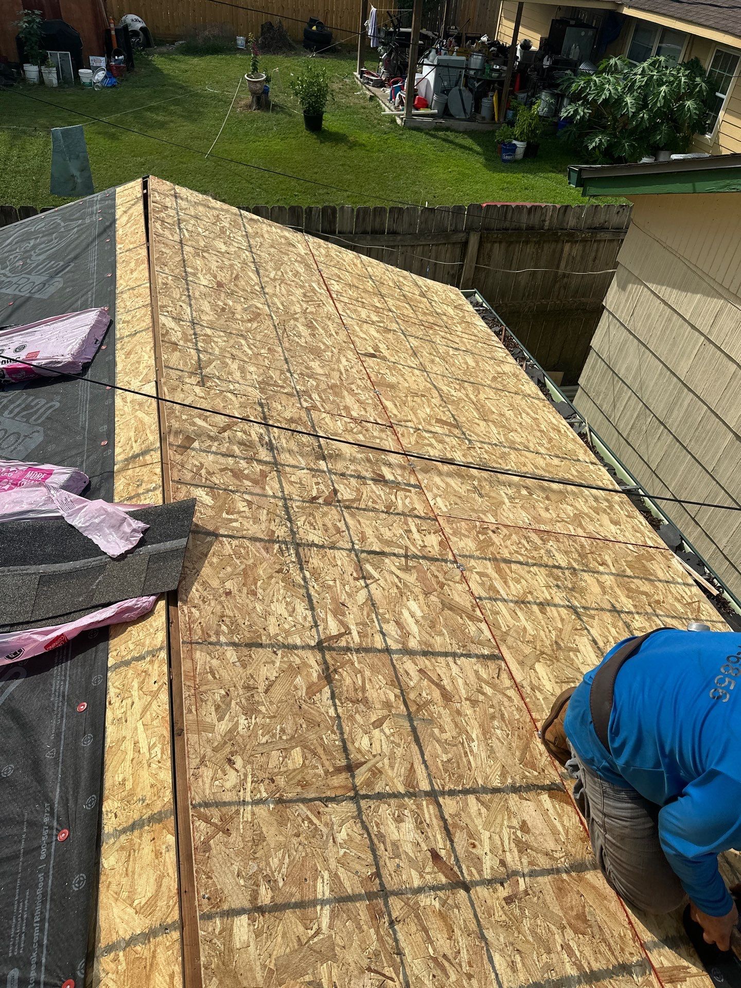 Residential Roofing Installation using Owen's Corning Duration (Lifetime) Shingles by Roof Repair Company