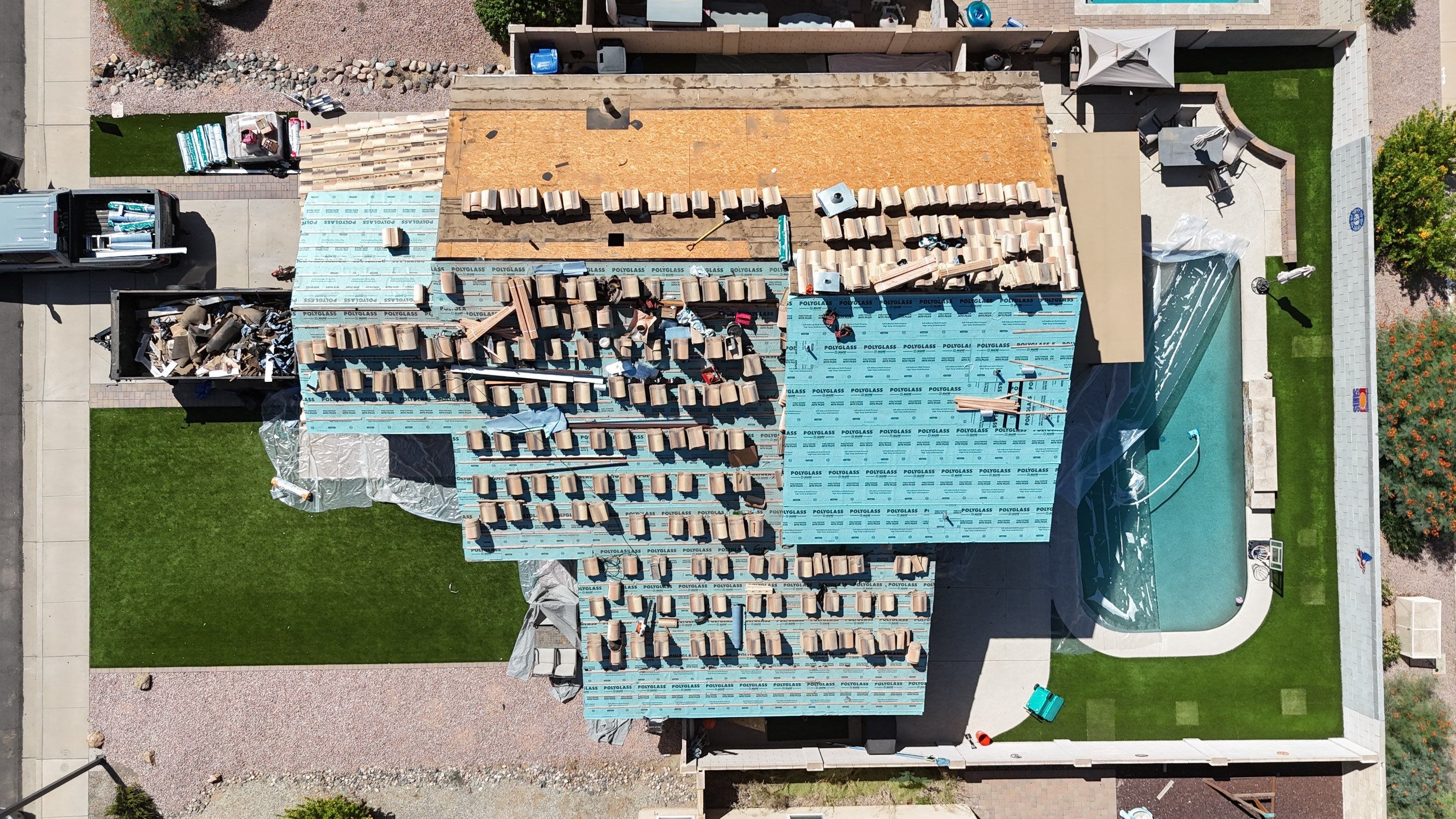 Project in Mesa, AZ by Saint Roofing