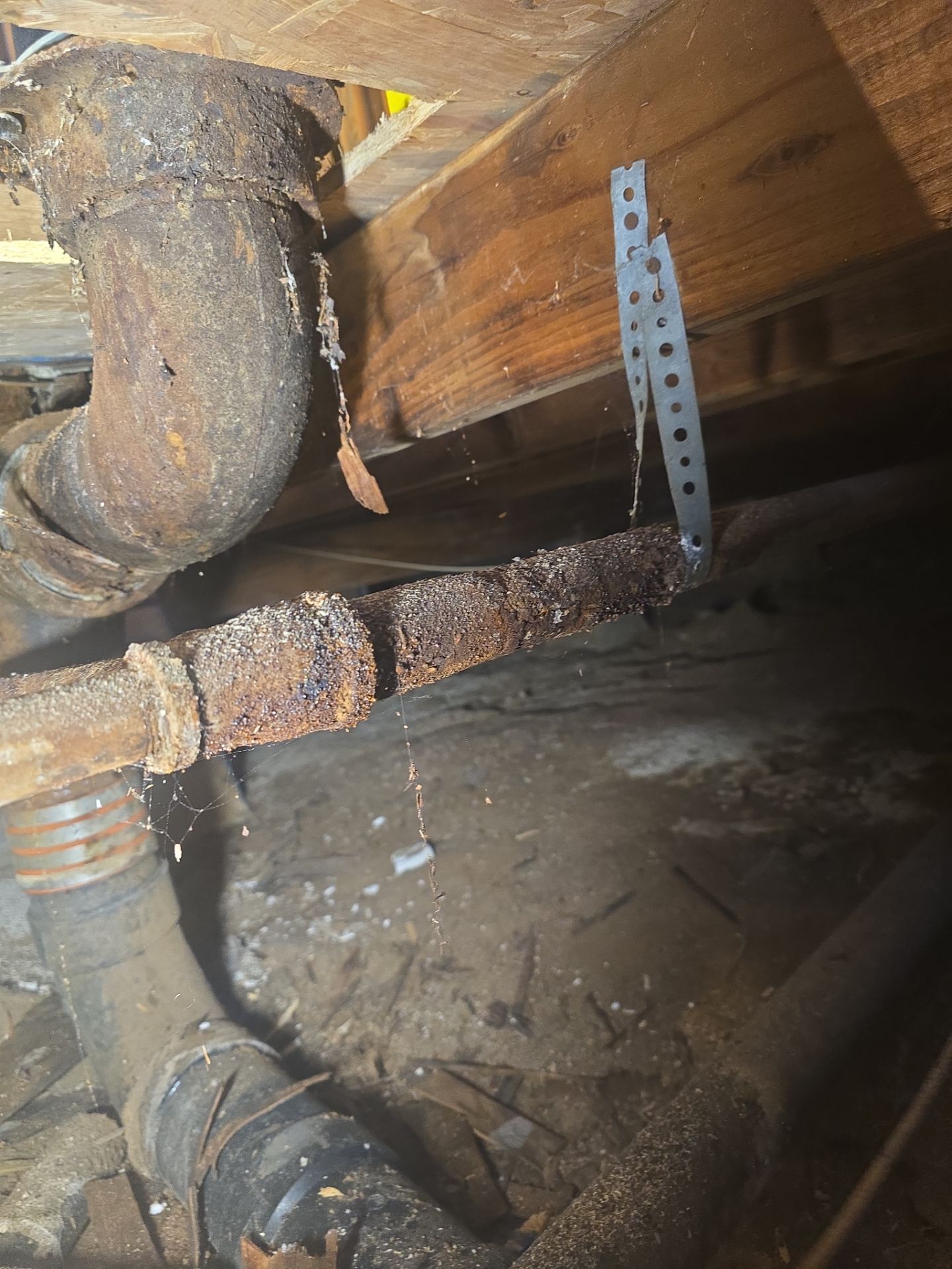 Installing New Piping and Checking Underneath Home by Us Plumbing