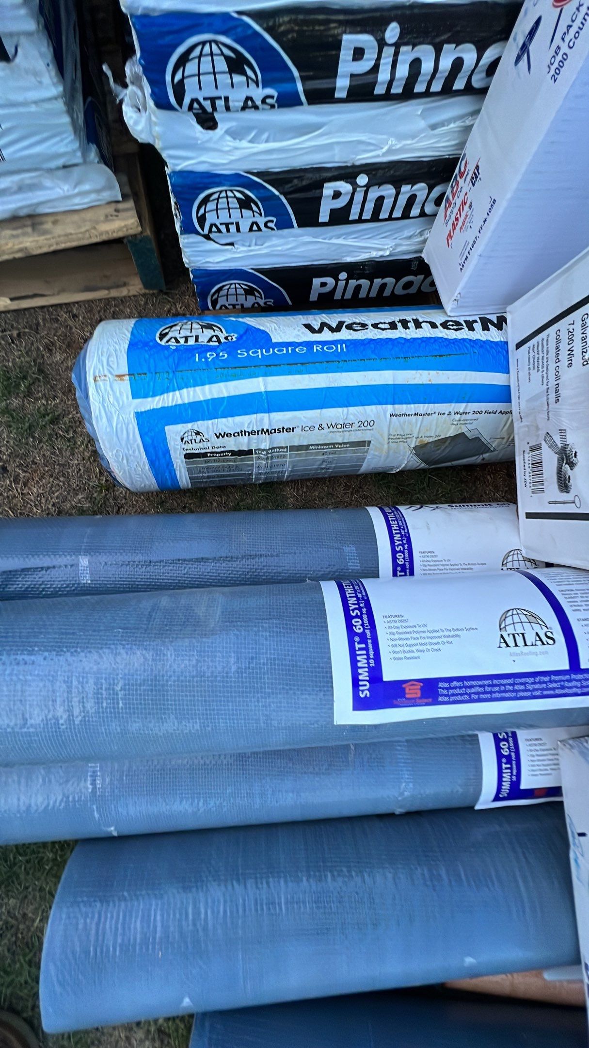 Residential Roofing Installation using ATLAS Pinnacle Pristine Shingles by Harvey Roofing & Construction