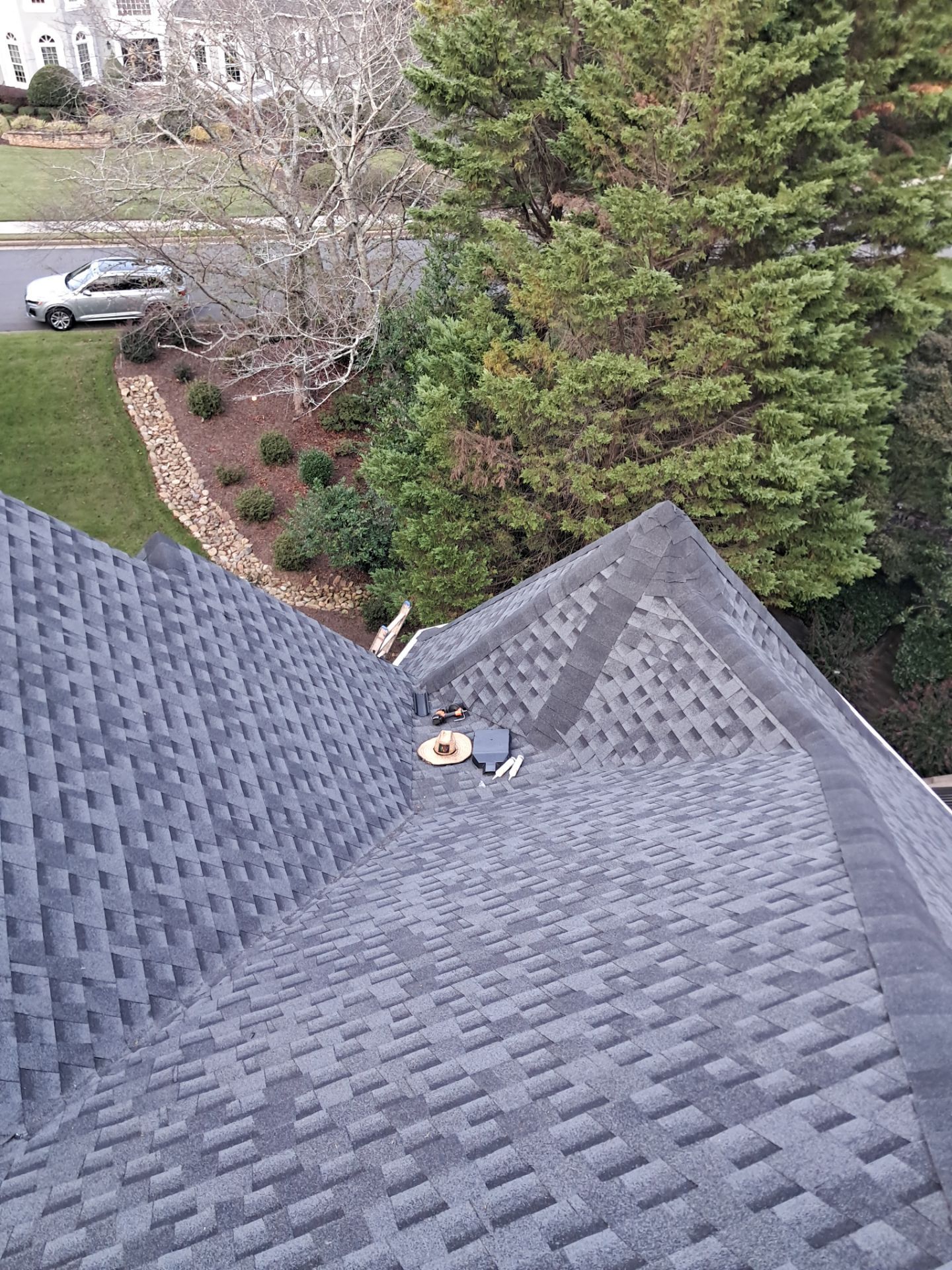 Residential Roof Replacement using GAF HDZ - Charcoal shingles by Elite Roofing LLC
