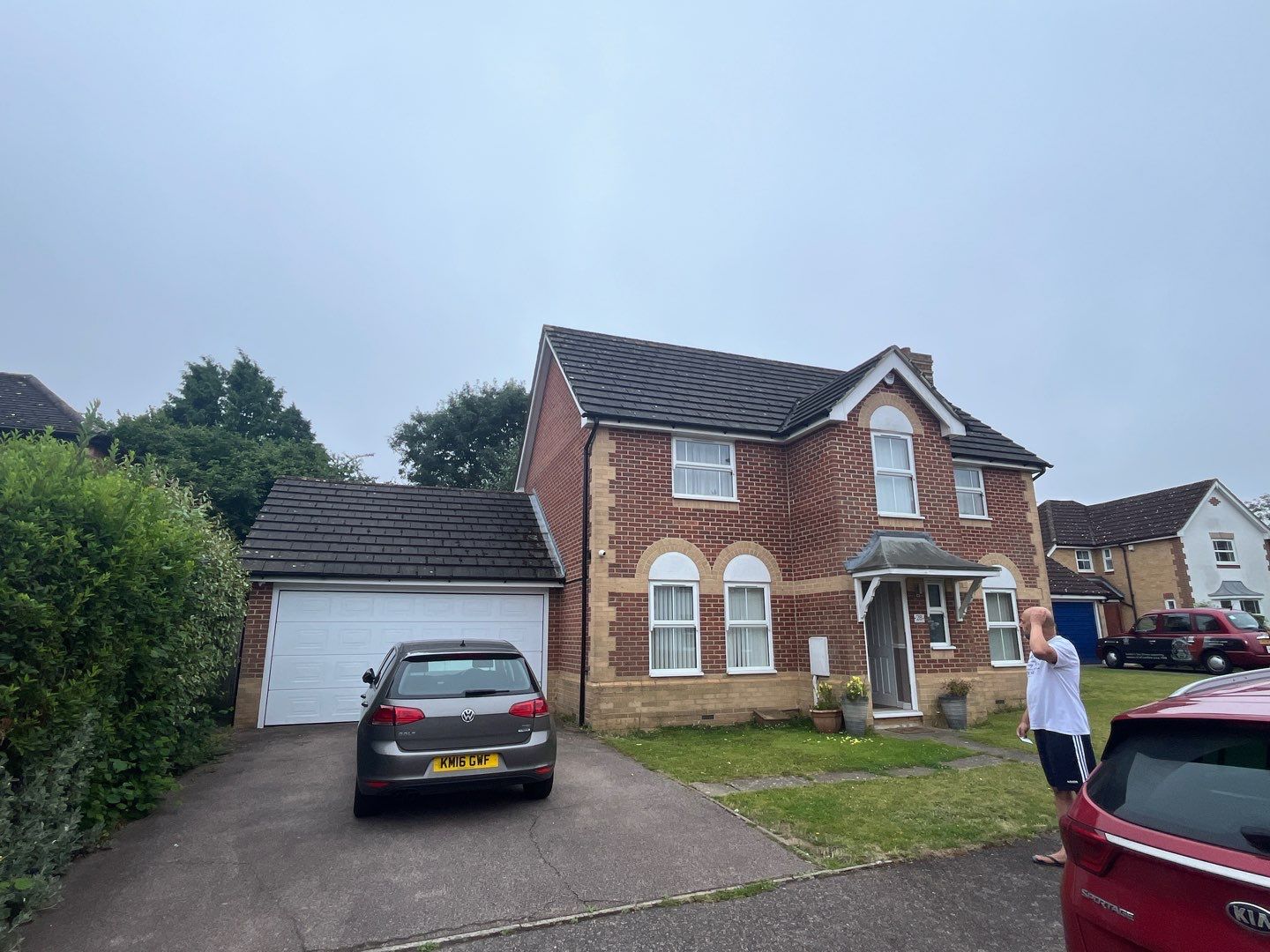 Roof Clean  - Moss Removal - Gutter Clean using Honda 15lpm Low Pressure Washing Machine by Ges Exterior Cleaning ltd
