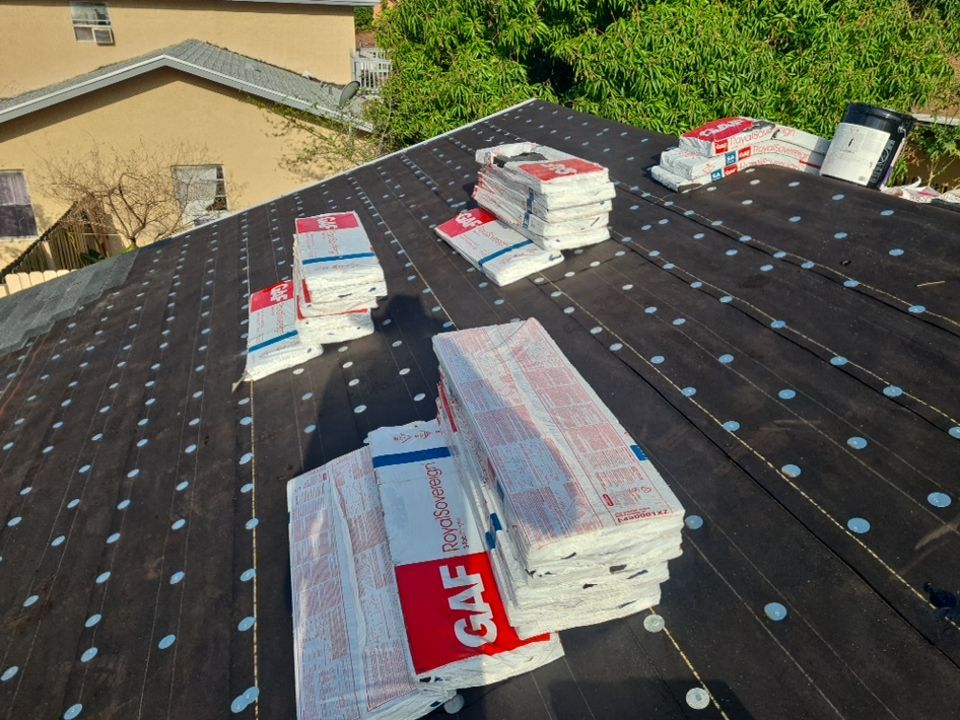 Residential Roofing Installation using GAF by BLUES BROTHERS CONSTRUCTION CORP