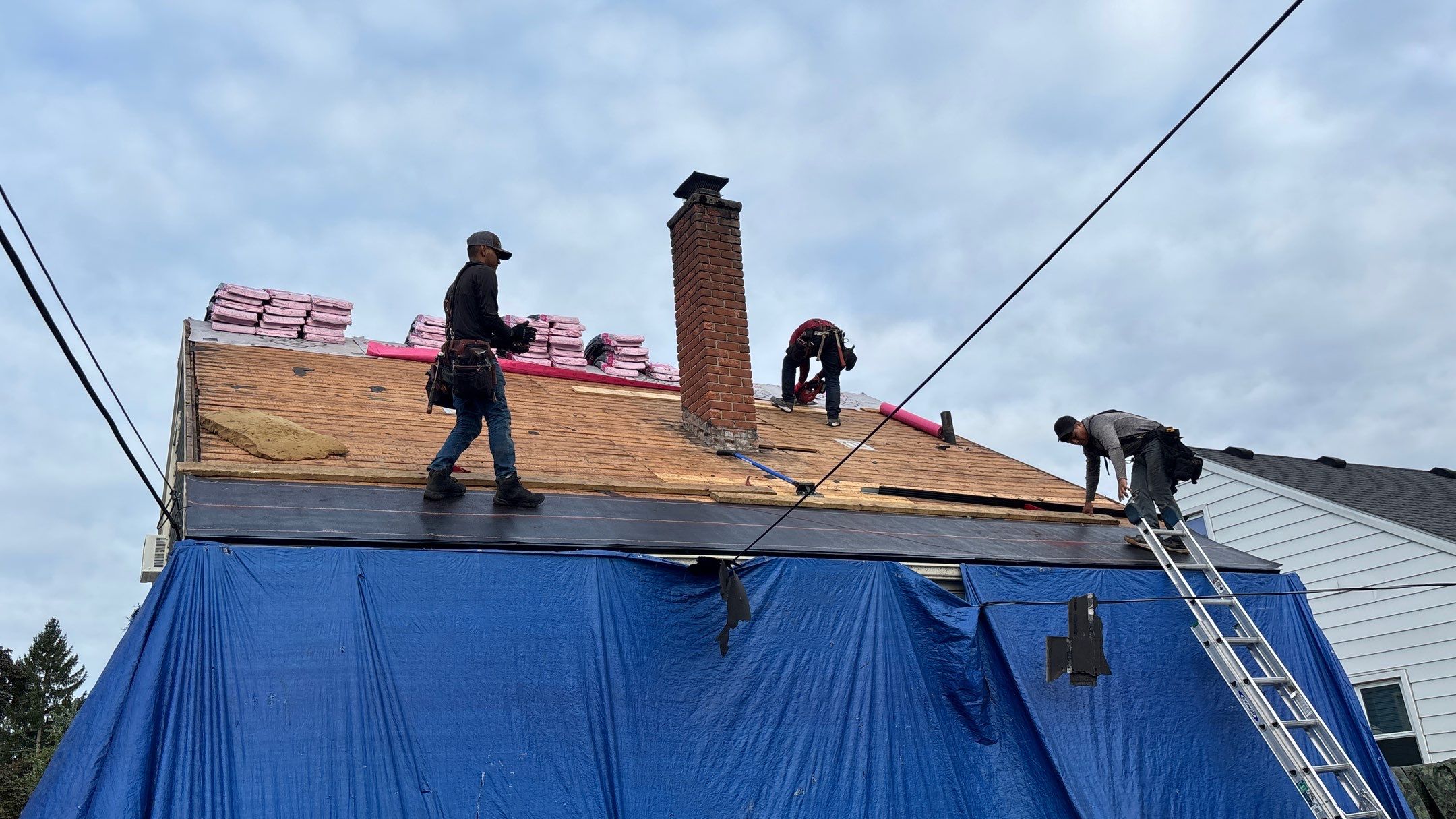 Roof Replacement using Owens Corning Slatestone Gray by 180 Contractors