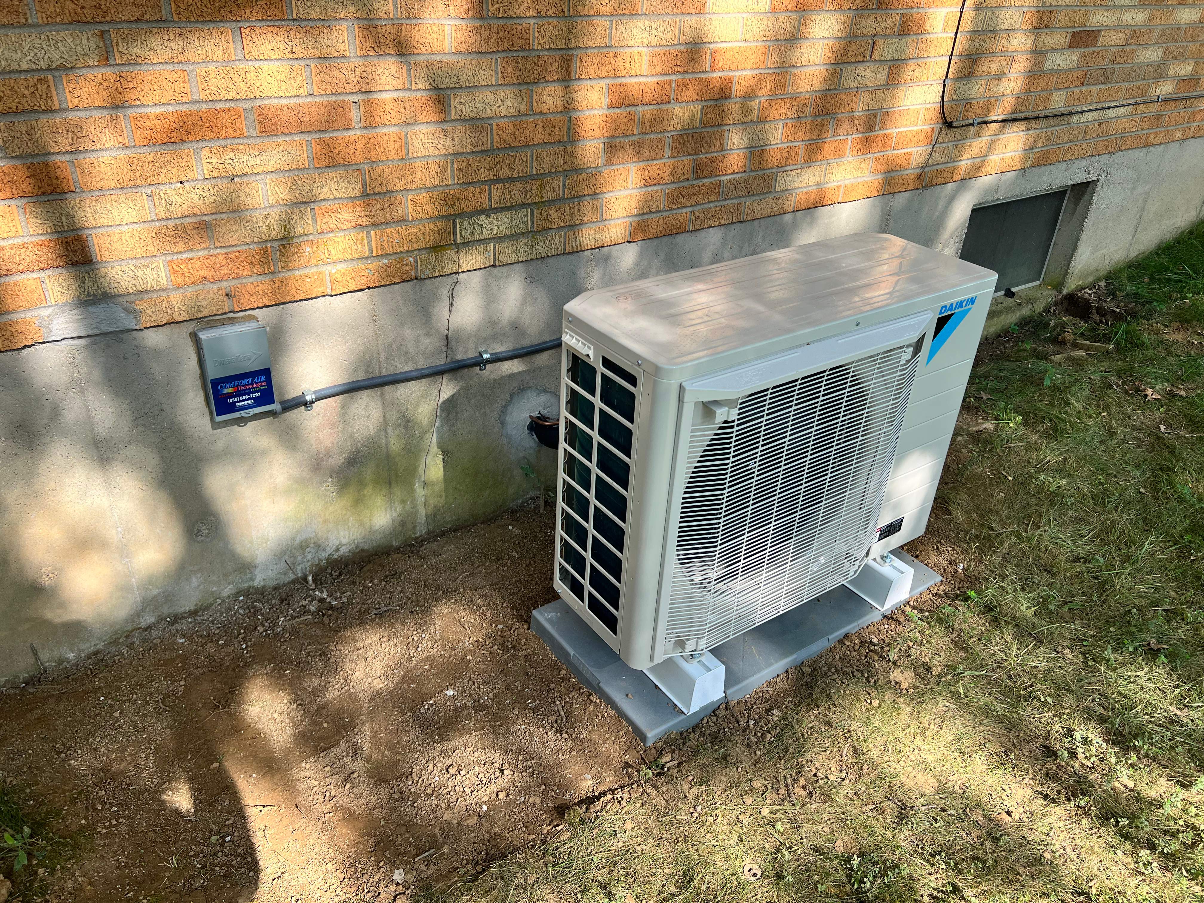 New Air Handler & Heat Pump Installation using Daikin Fit Series Equipment by Comfort Air Technologies