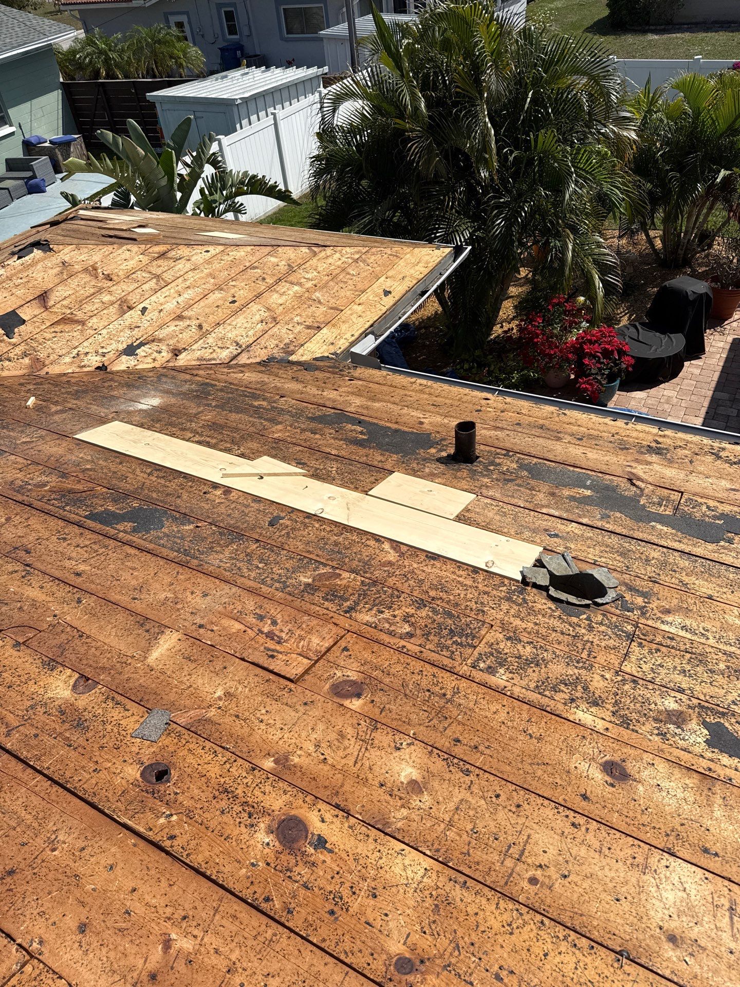 Project in St. Petersburg 33713 by Mitchell Roofing Company LLC