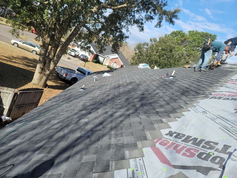 Residential Roofing Installation using Roof Replacement by American Roofing & Construction LLC