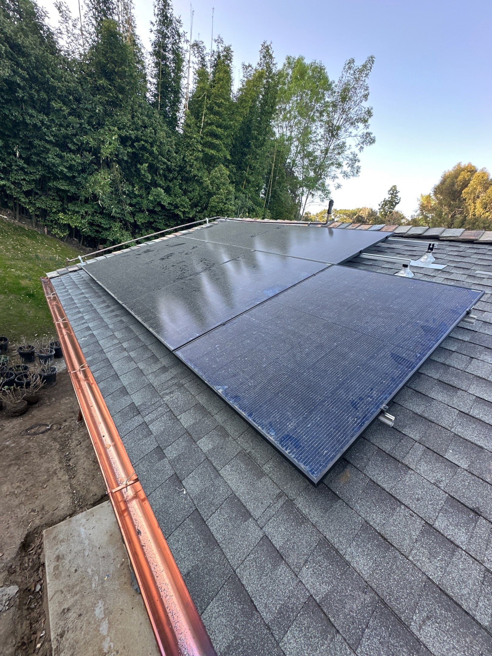High-Efficiency Solar Panel Installation for New Construction in Los Angeles by AWS Solar