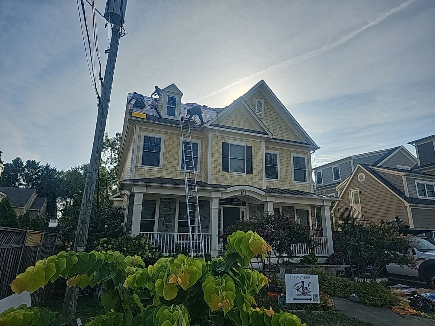 Residential Roofing Installation using Shingles  by Real1Construction