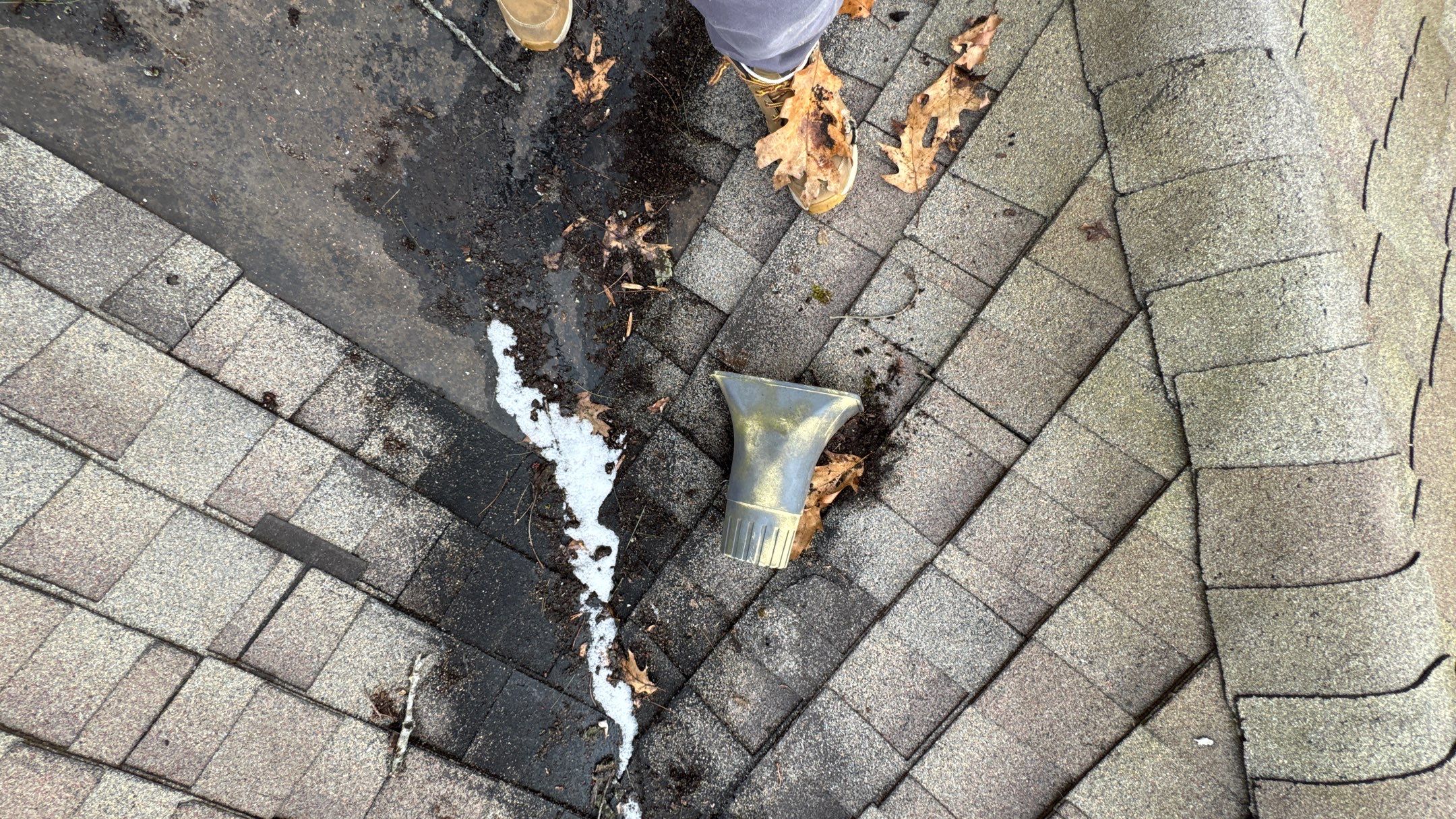 Roof Replacement using Owens Corning Colonial Slate by 180 Contractors