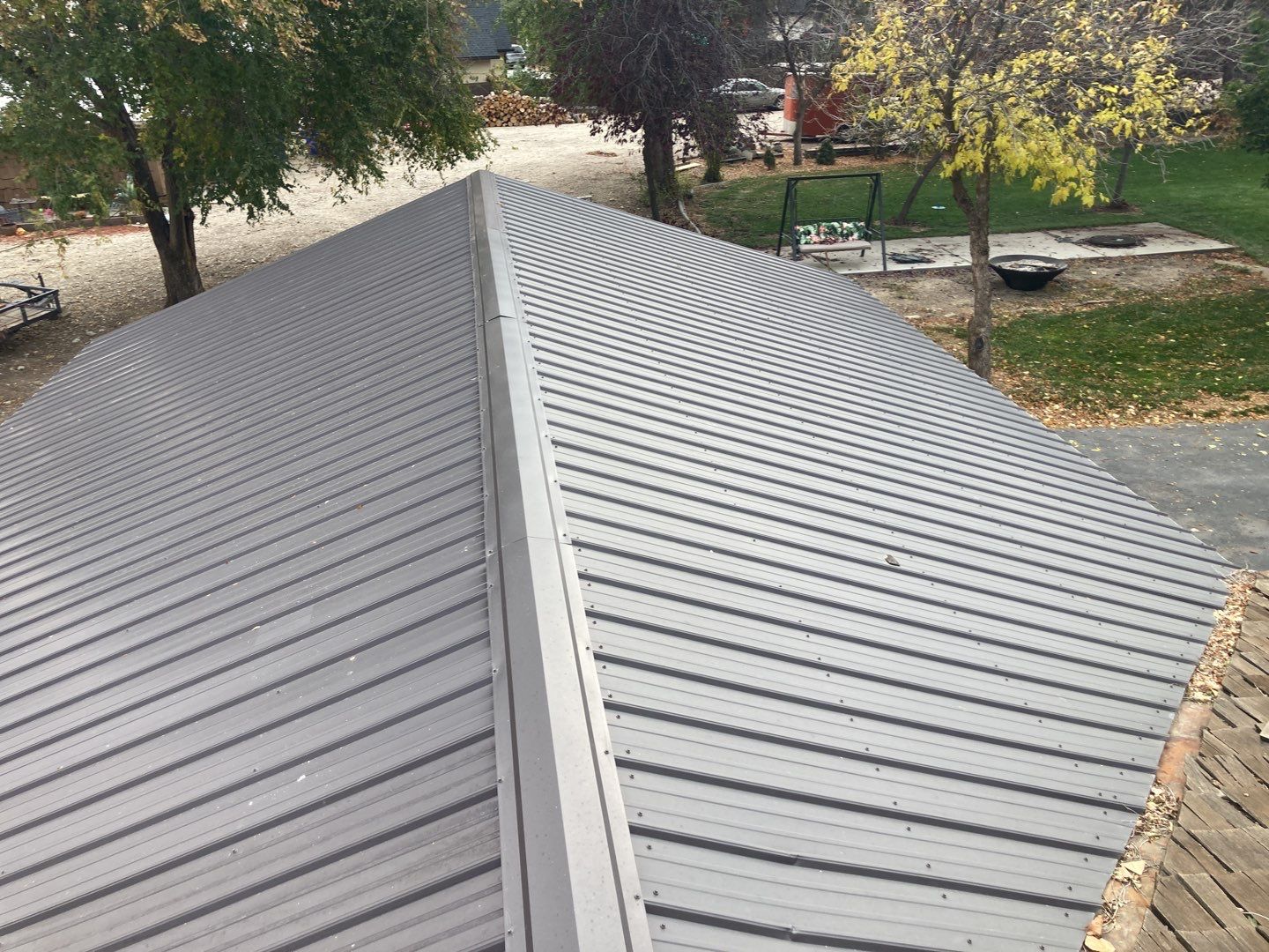 Shake removal and reinstallation of Owens Corning Oakridge in Teak by ID Roofing LLC