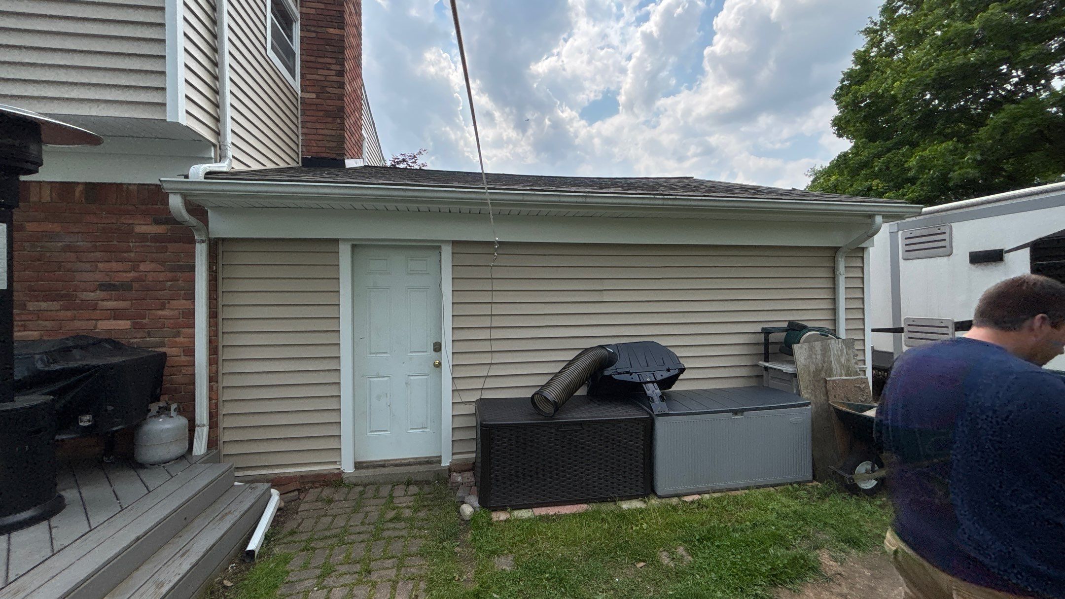 Siding Replacement using Alside Charter Oak D4.5" Vintage Wicker by 180 Contractors