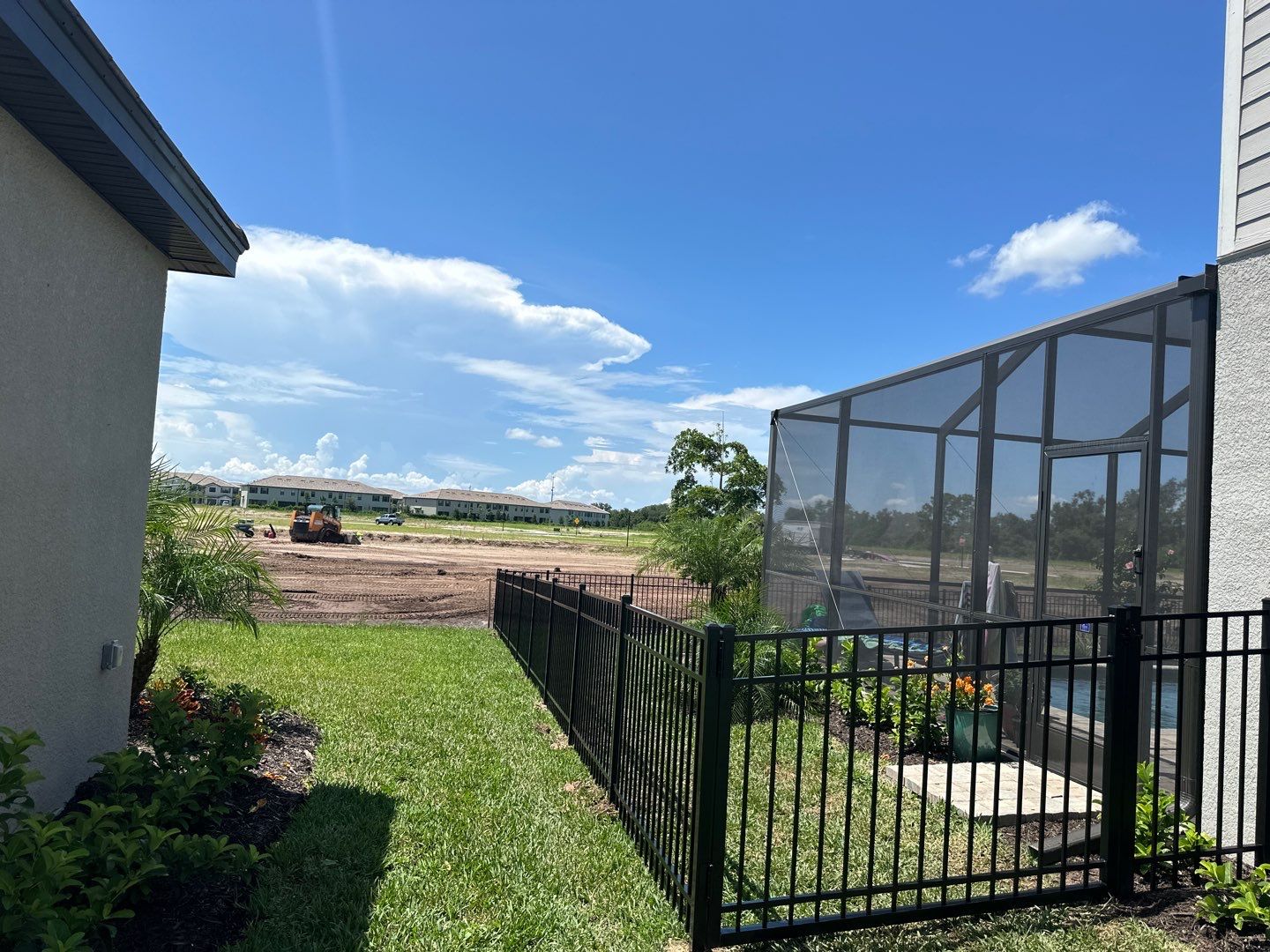 Aluminum Fence Installation using 3 Rail Aluminum Fence by Asap fence and gates, LLC