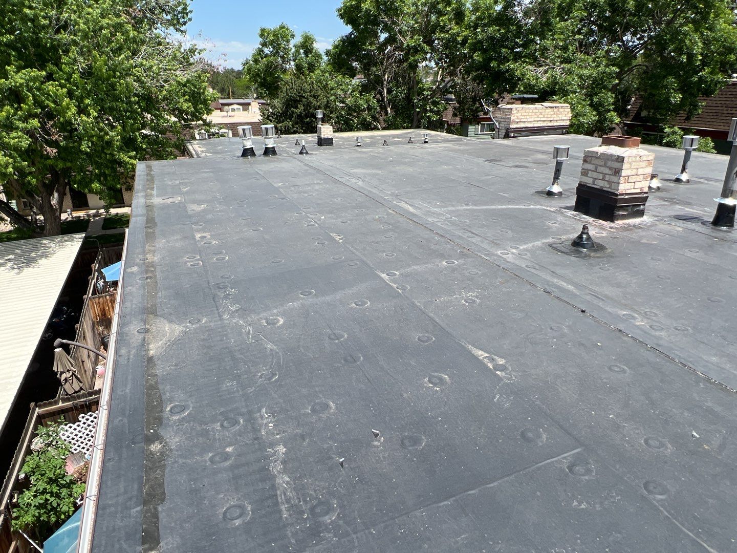 Commercial Roofing Installation using MuleHide EPDM .60 - BLACK by A to Z Roofing