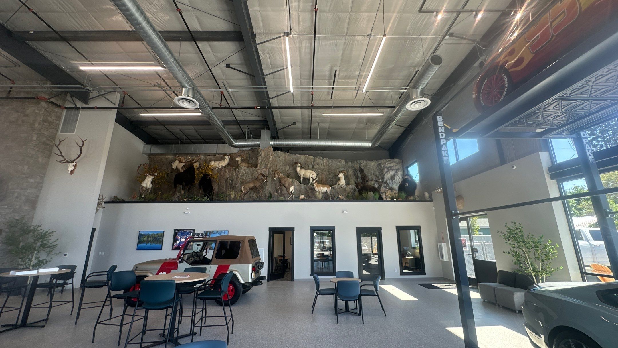Claystone Hybrid Commercial Floor Coating for Cal Cars Showroom by Croc Coatings, LLC