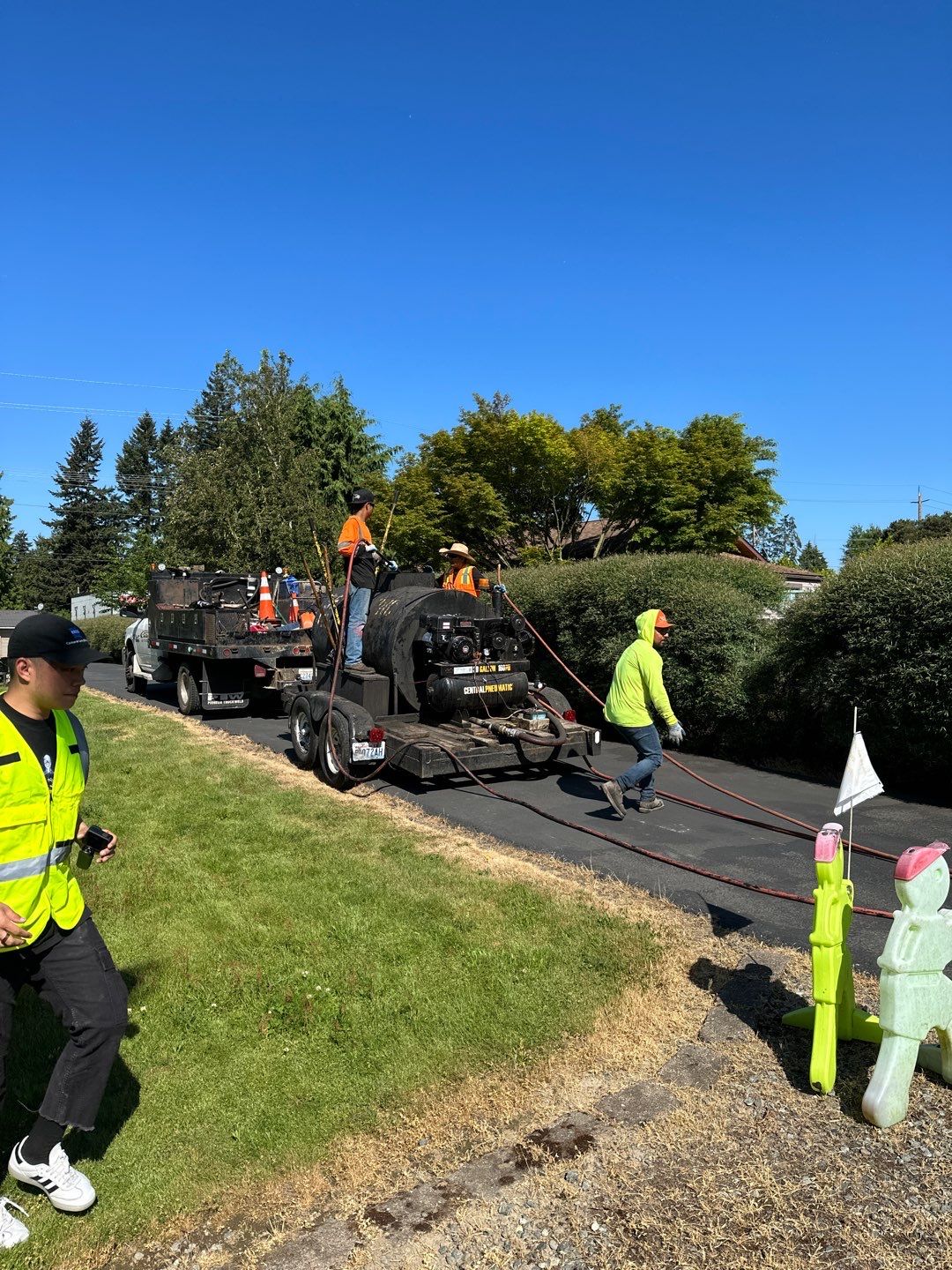 Mary | Sealcoating Driveway, Asphalt Project by Jireh Asphalt & Concrete Inc 